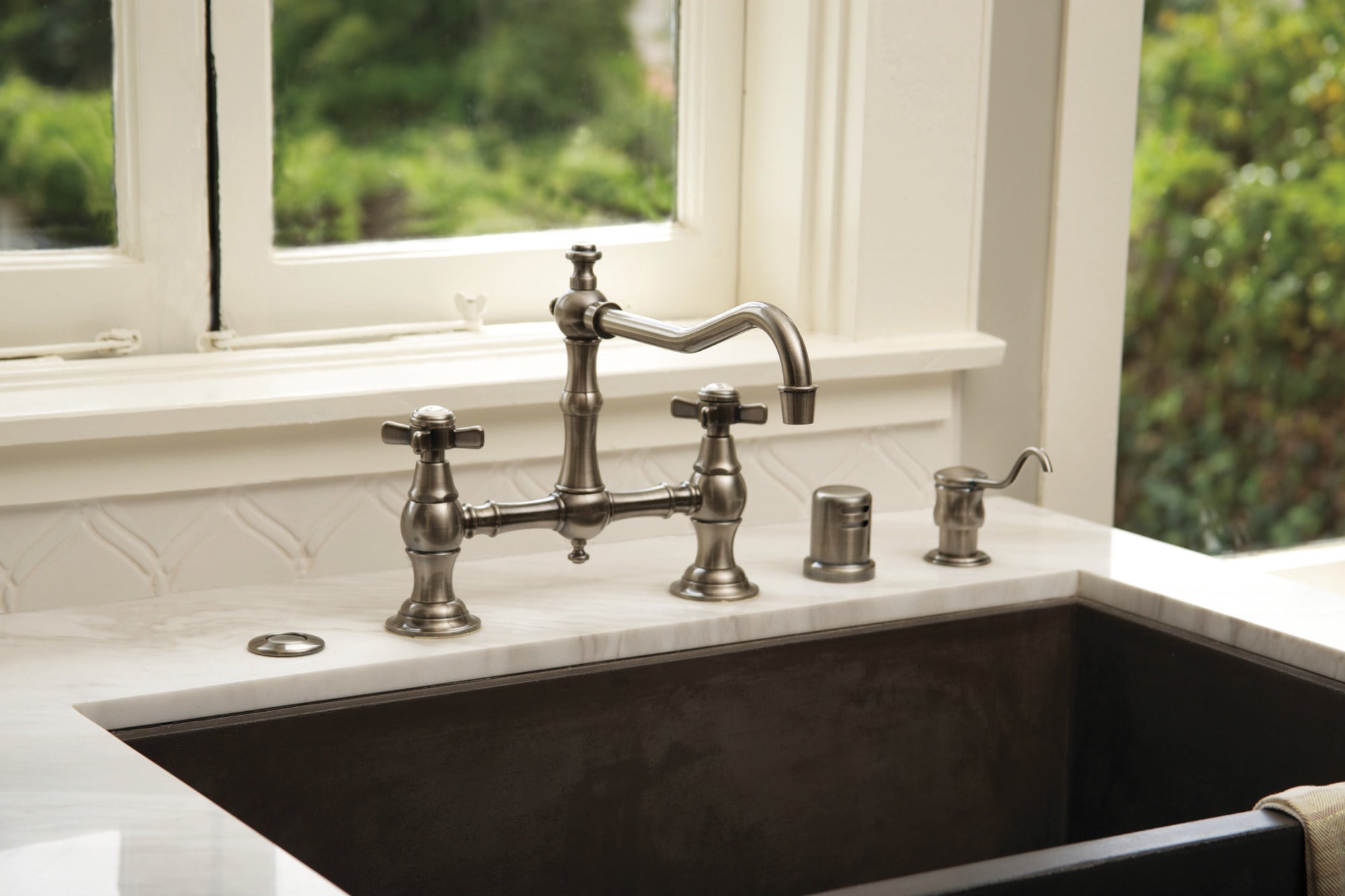 Newport Brass Fairfield Kitchen Bridge Faucet