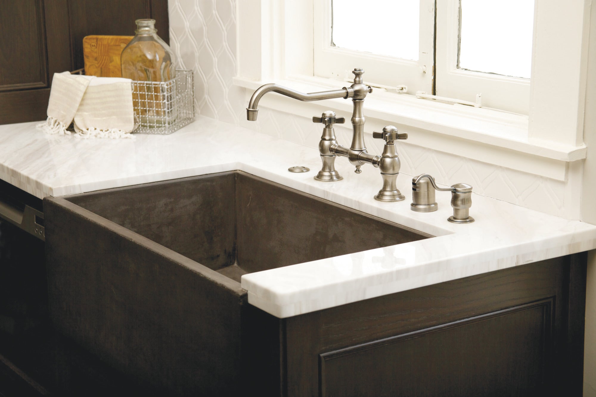 Newport Brass Fairfield Kitchen Bridge Faucet