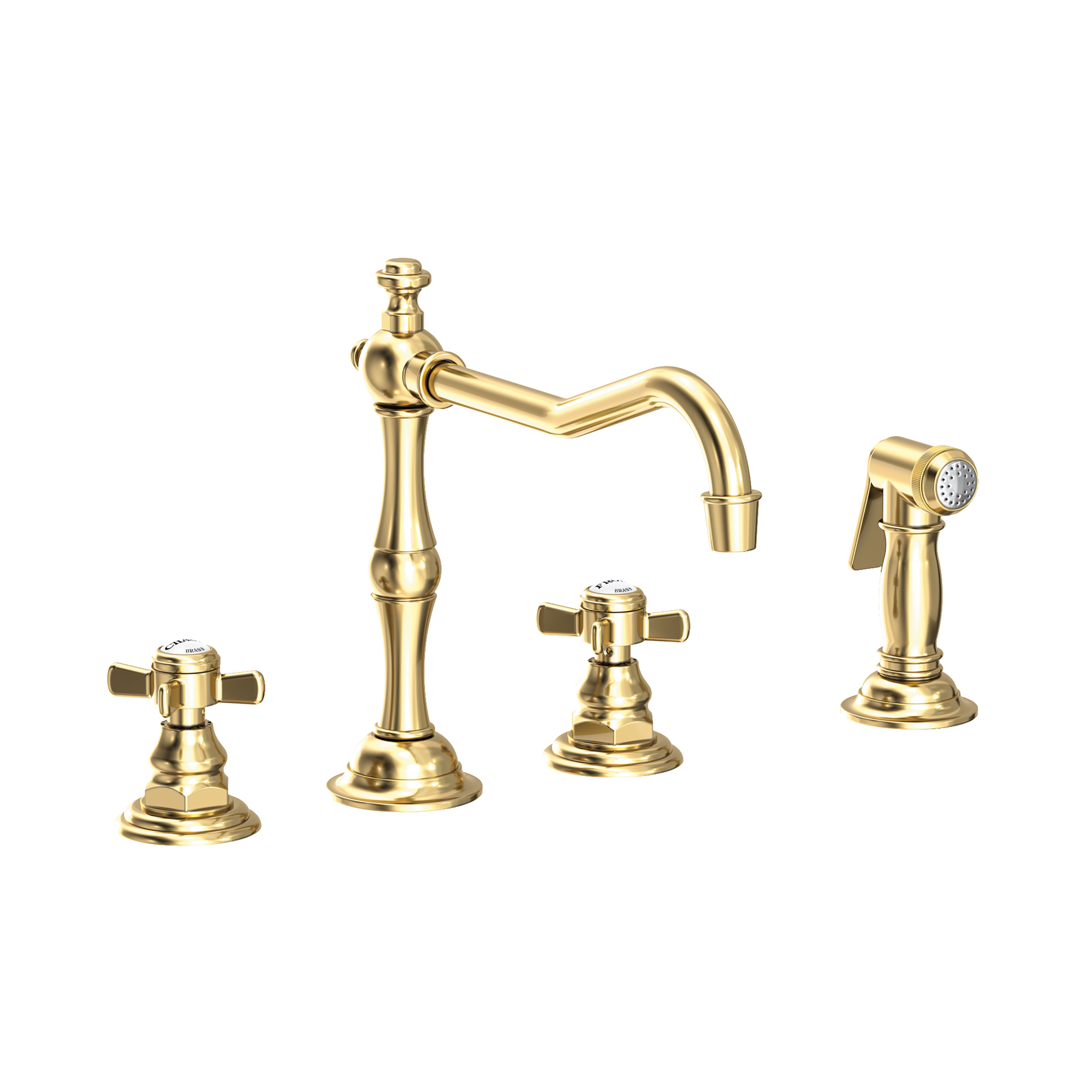 Newport Brass Fairfield Kitchen Faucet with Side Spray