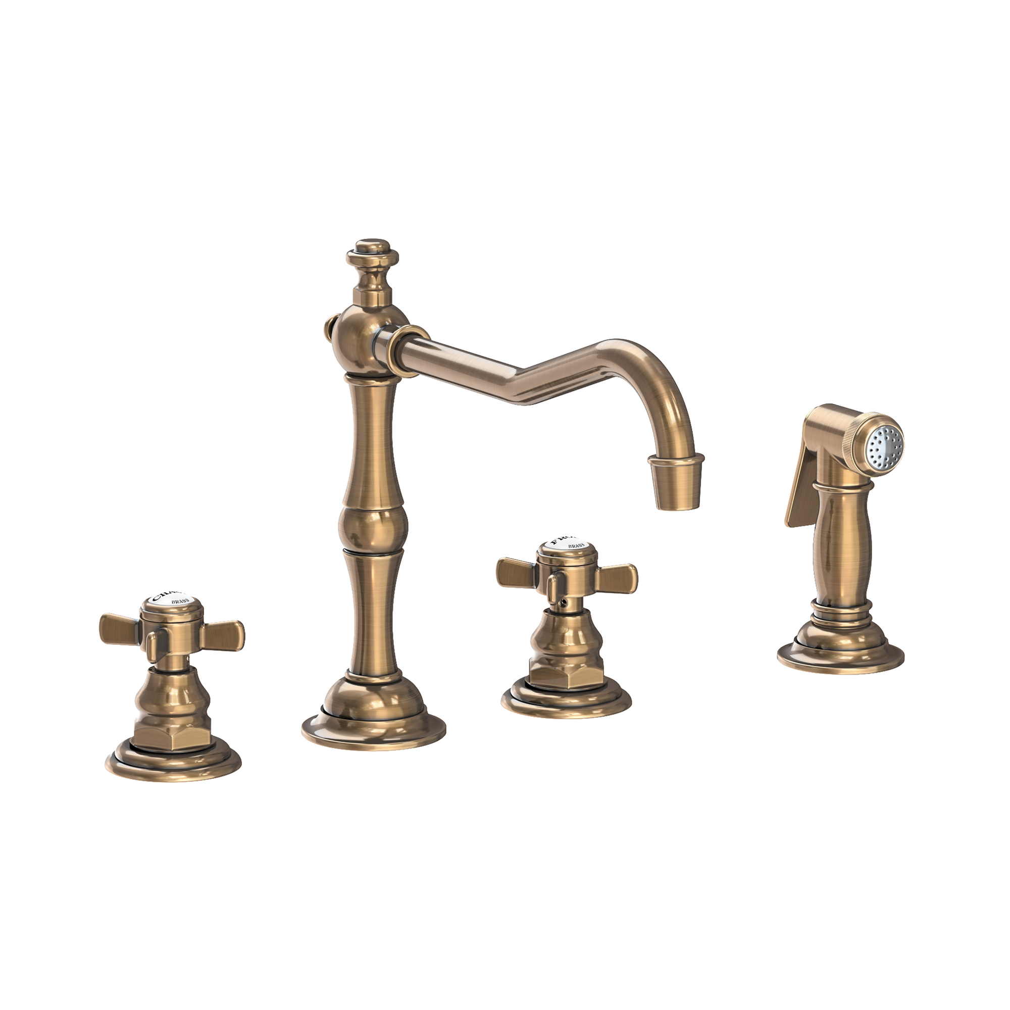 Newport Brass Fairfield Kitchen Faucet with Side Spray