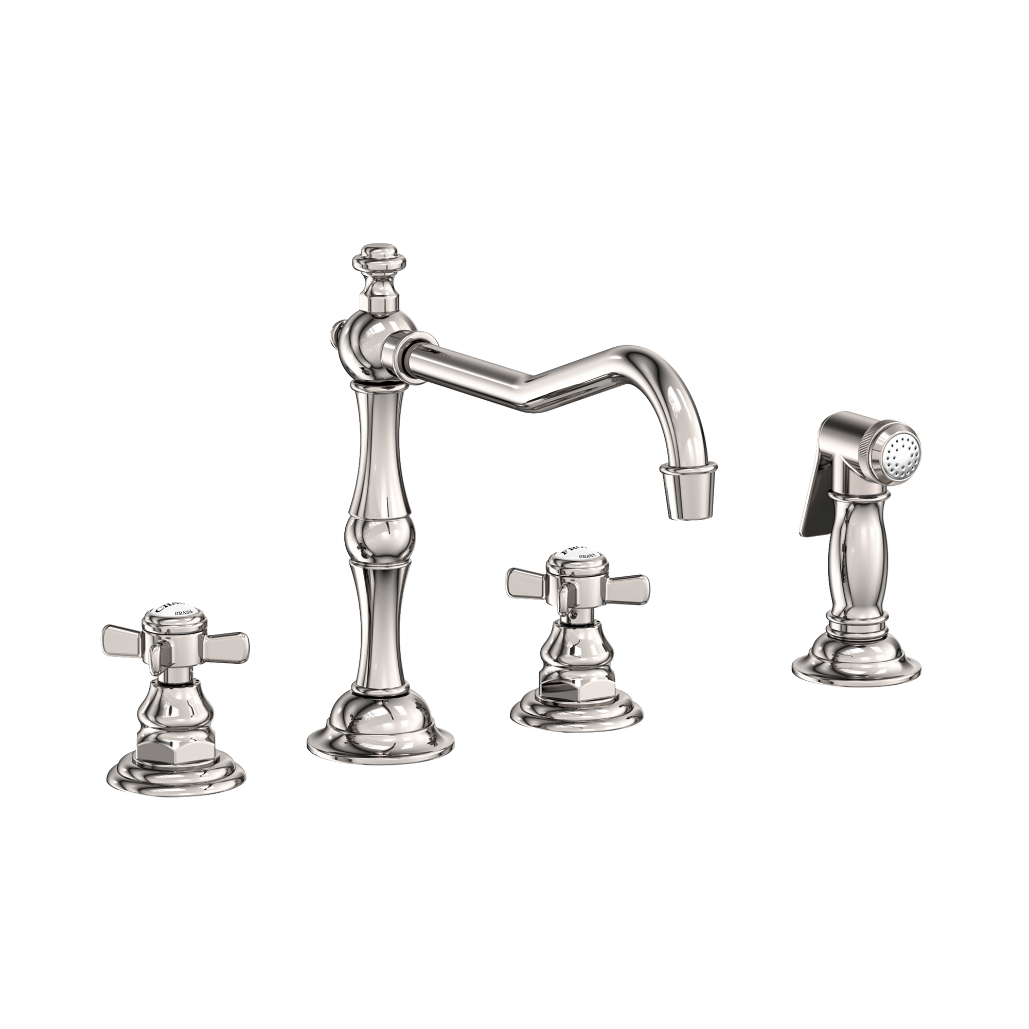 Newport Brass Fairfield Kitchen Faucet with Side Spray