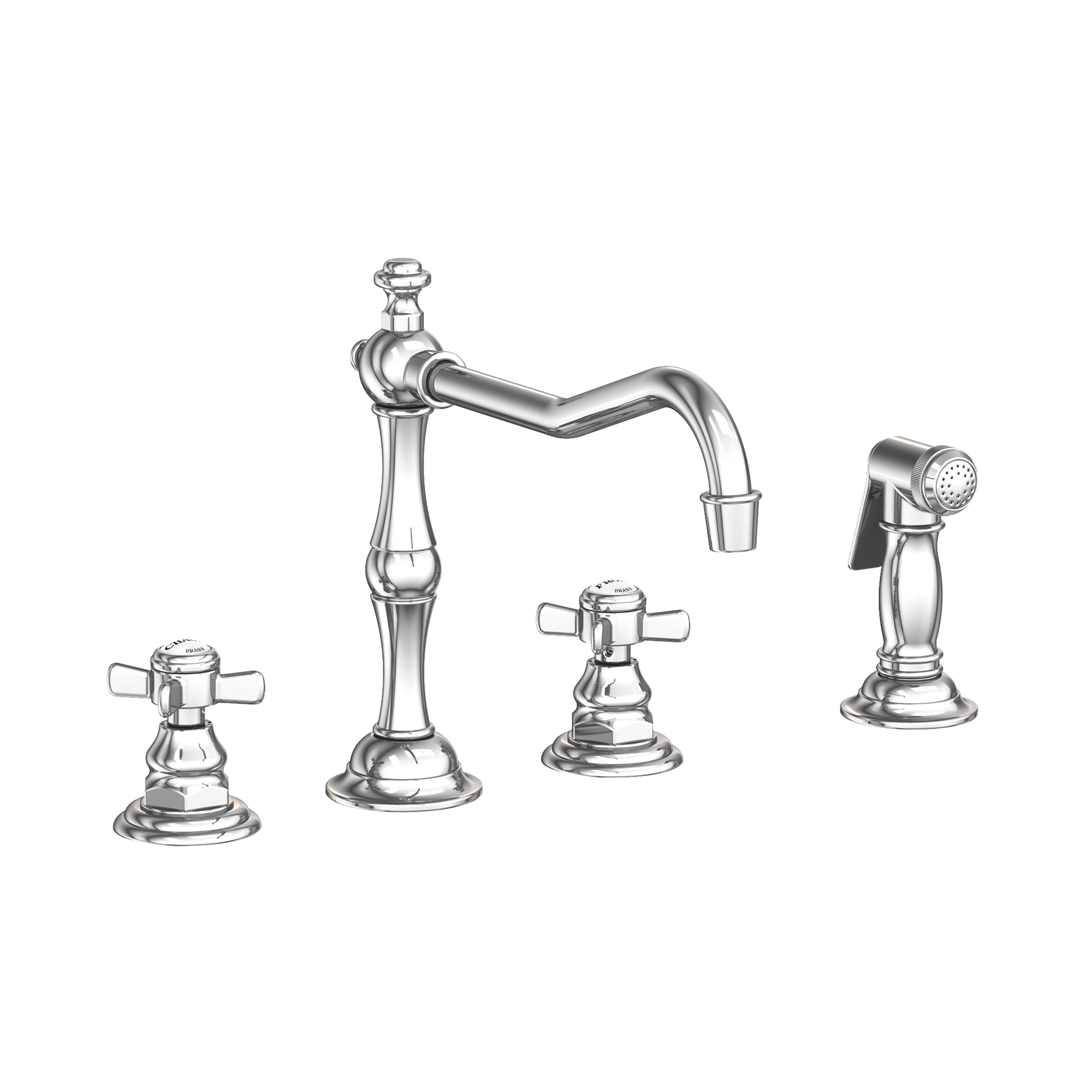 Newport Brass Fairfield Kitchen Faucet with Side Spray