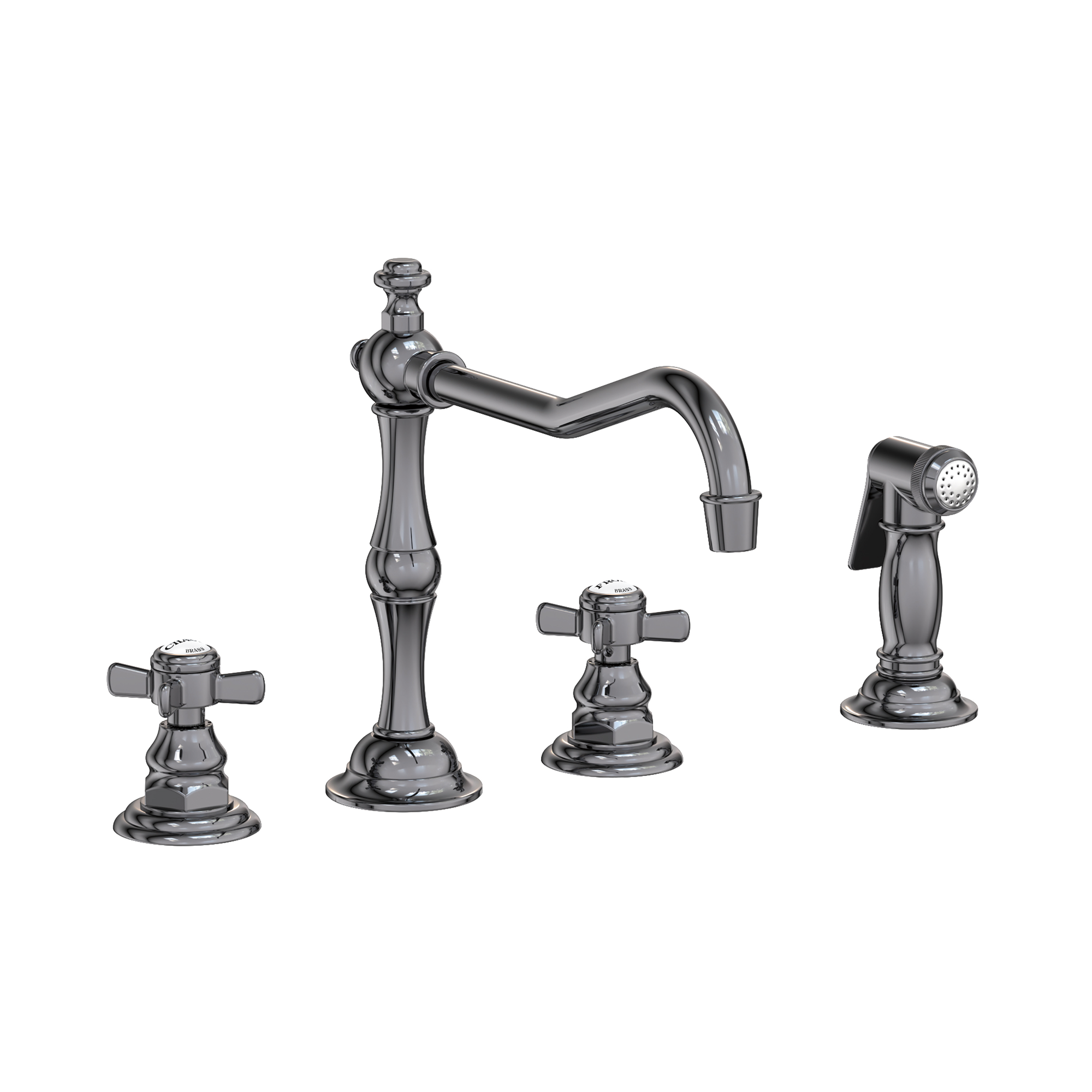 Newport Brass Fairfield Kitchen Faucet with Side Spray