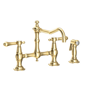 Newport Brass Chesterfield® Kitchen Bridge Faucet with Side Spray