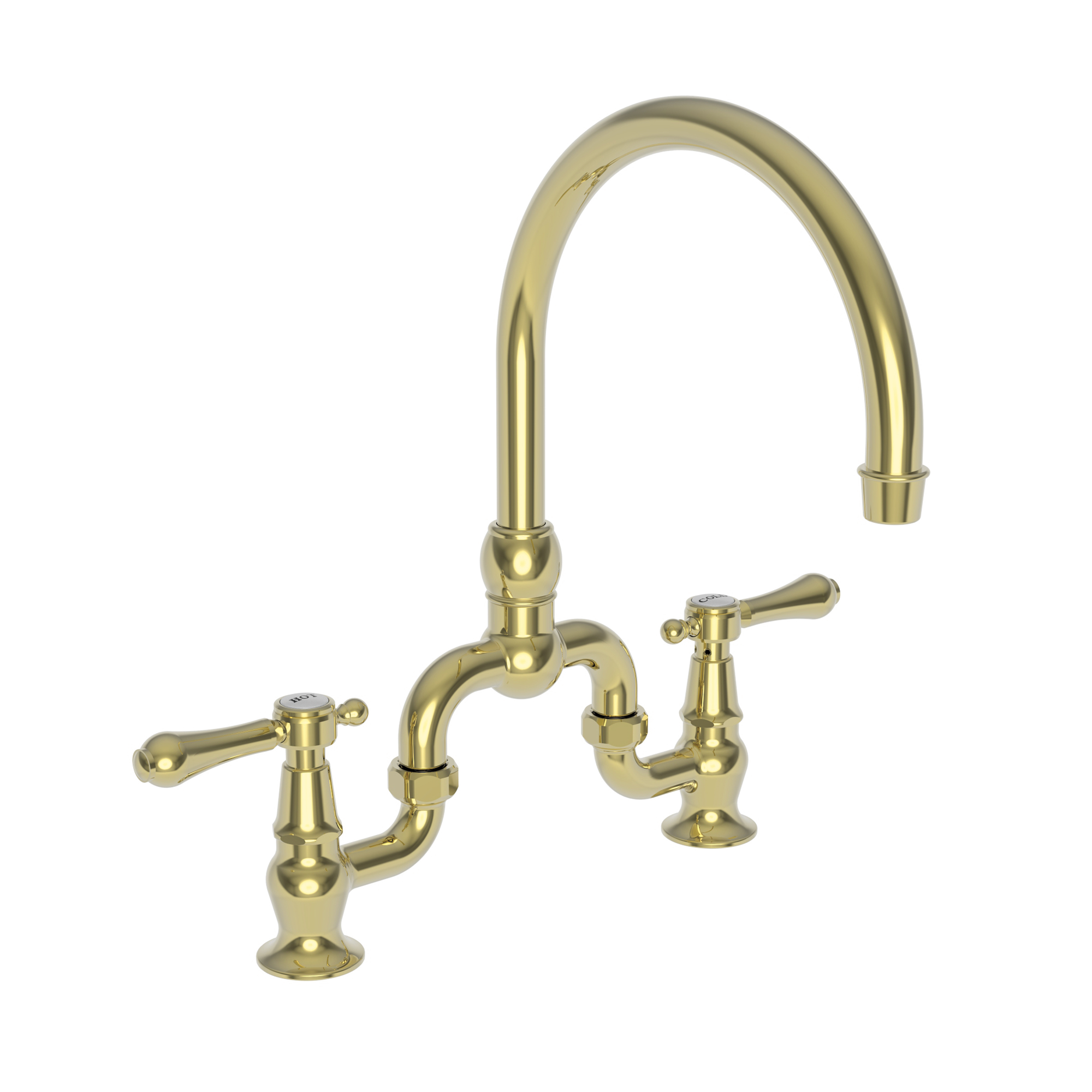 Newport Brass Chesterfield® Kitchen Bridge Faucet