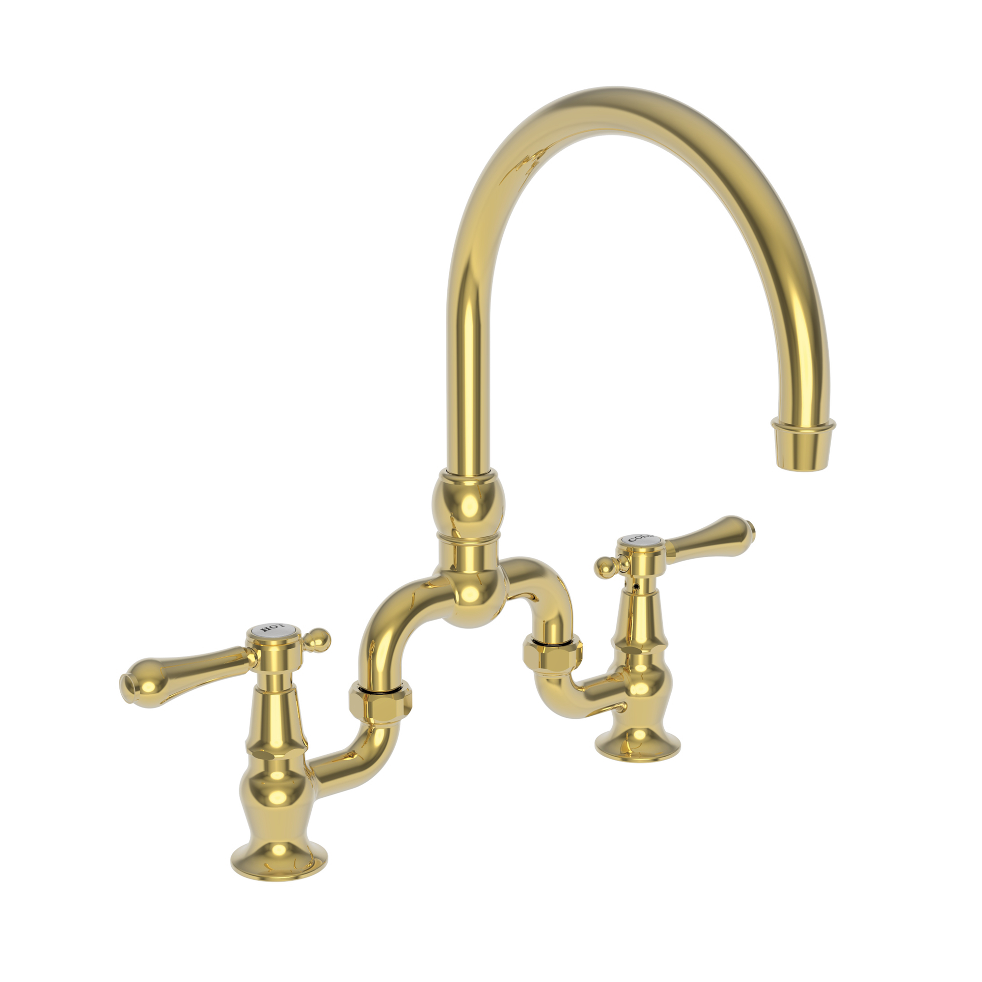 Newport Brass Chesterfield® Kitchen Bridge Faucet
