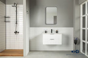Sorrento 24" White Bathroom Cabinet