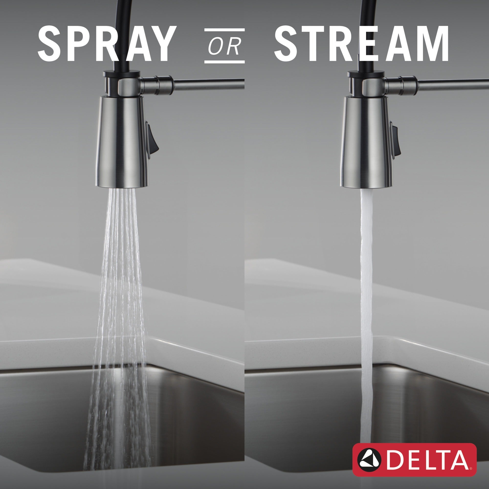 Delta Essa® Single-Handle Pull-Down Spring Kitchen Faucet