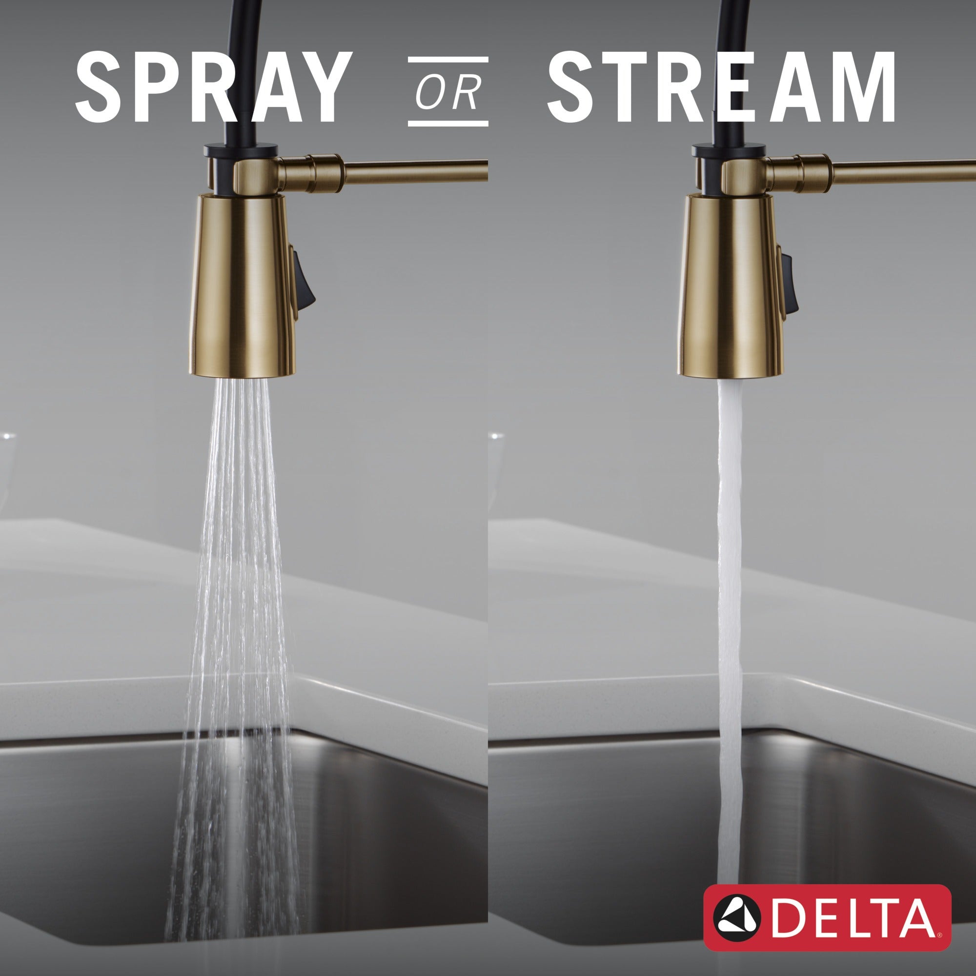 Delta Essa® Single-Handle Pull-Down Spring Kitchen Faucet