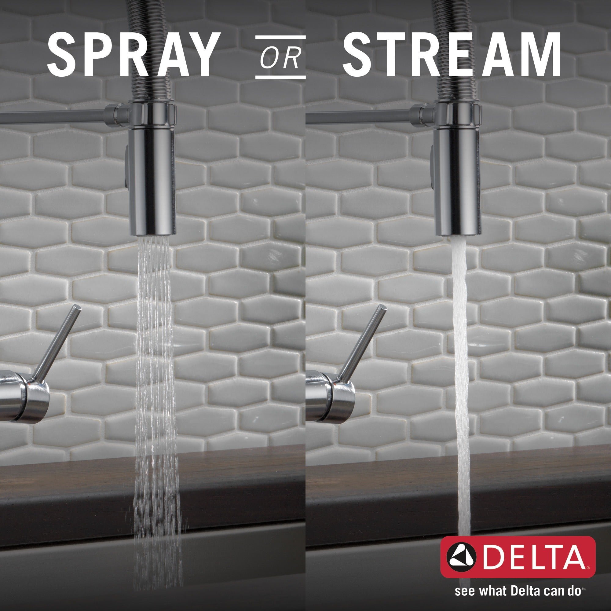 Delta Trinsic® Single-Handle Pull-Down Spring Kitchen Faucet