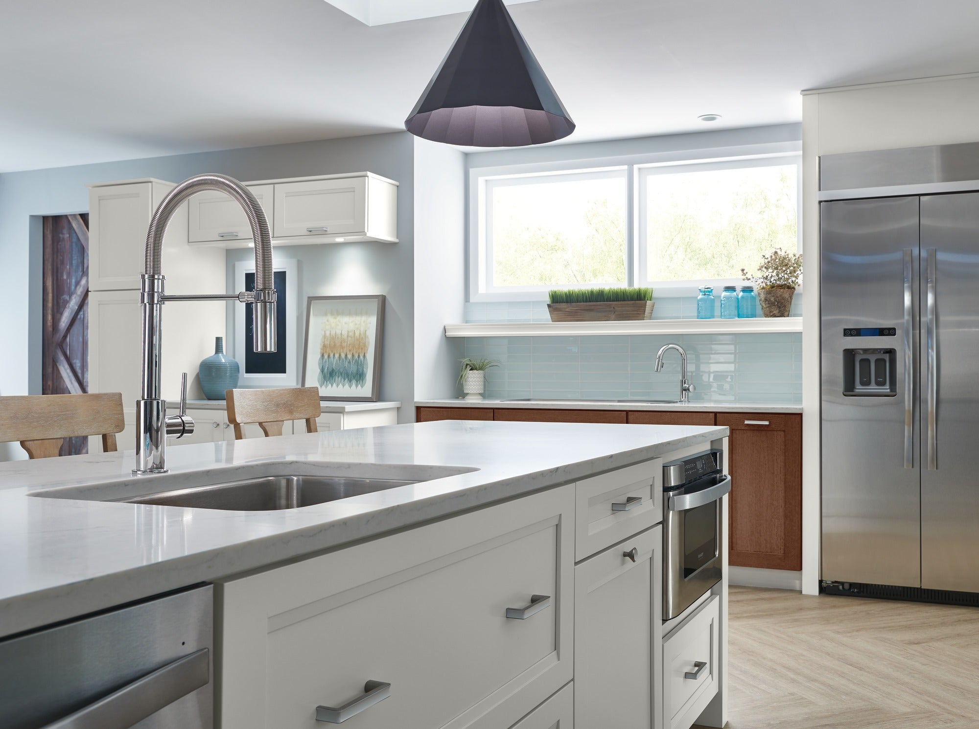 Delta Trinsic® Single-Handle Pull-Down Spring Kitchen Faucet