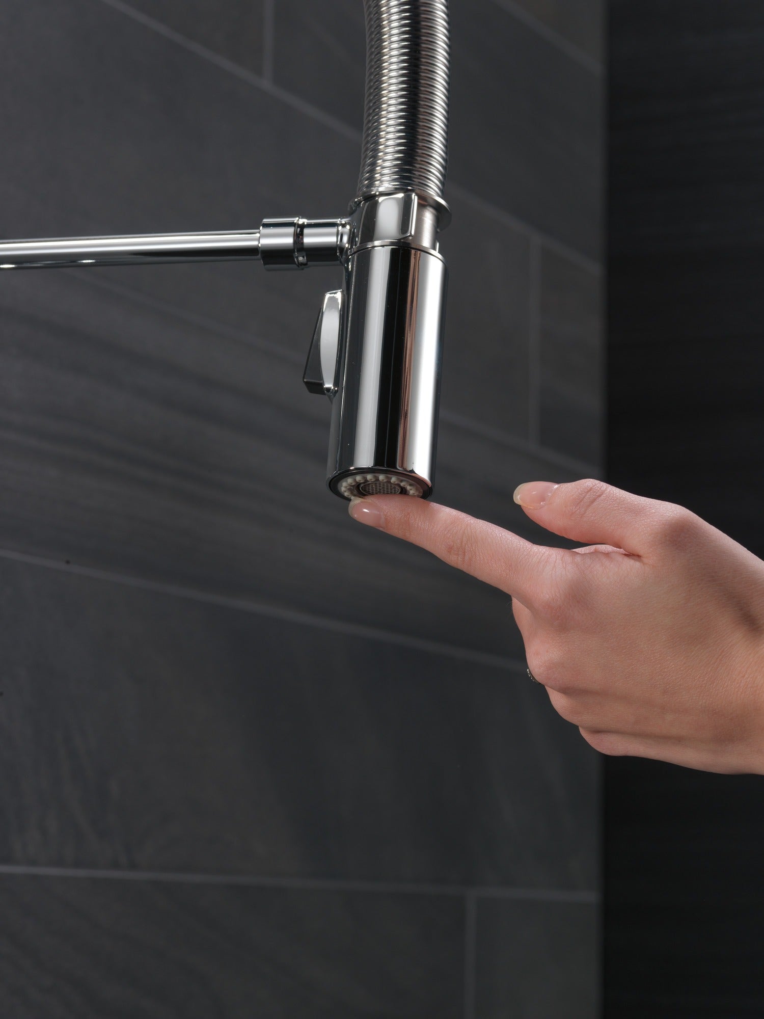 Delta Trinsic® Single-Handle Pull-Down Spring Kitchen Faucet