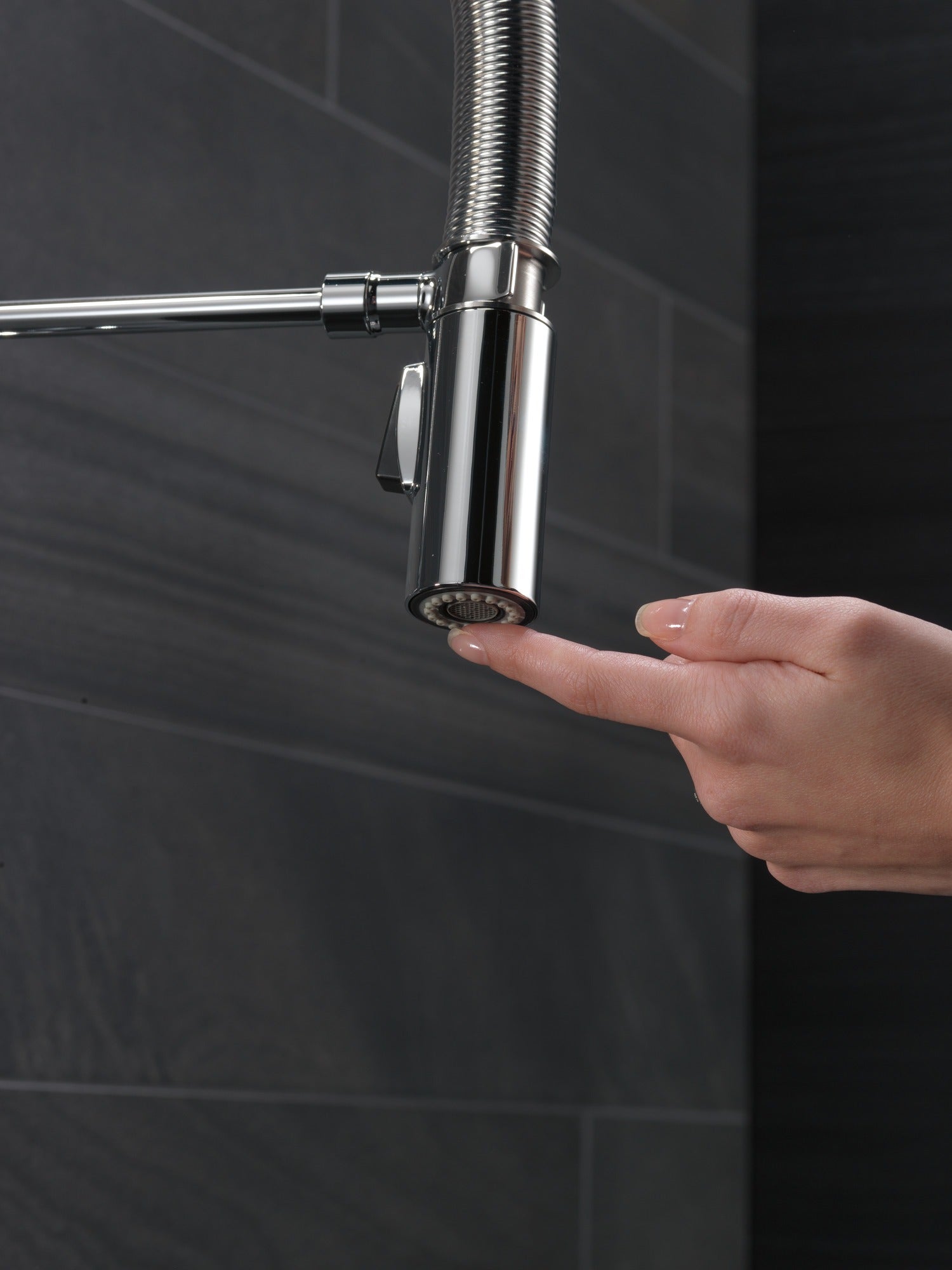 Delta Trinsic® Single-Handle Pull-Down Spring Kitchen Faucet