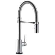 Delta Trinsic® Single-Handle Pull-Down Spring Kitchen Faucet with Touch<sub>2</sub>O® Technology