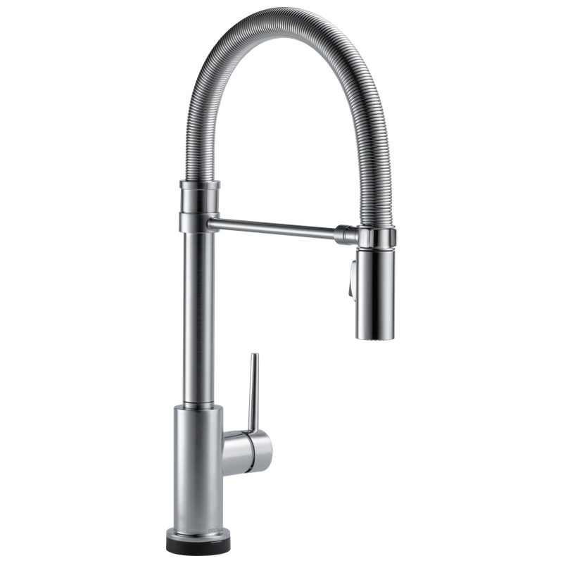 Delta Trinsic® Single-Handle Pull-Down Spring Kitchen Faucet with Touch<sub>2</sub>O® Technology