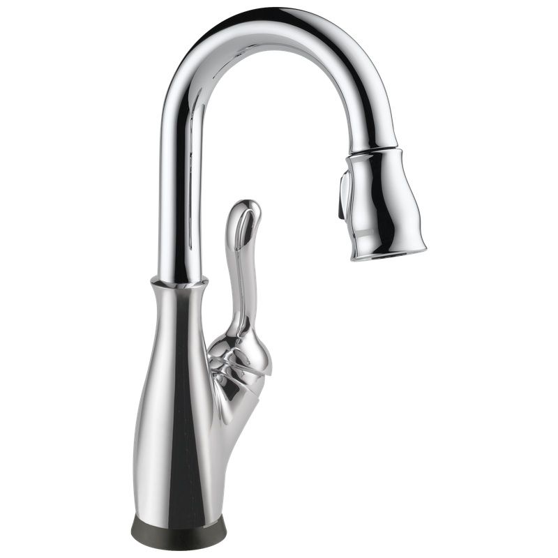 Delta Leland® Single Handle Pull-Down Bar / Prep Faucet with Touch<sub>2</sub>O® Technology