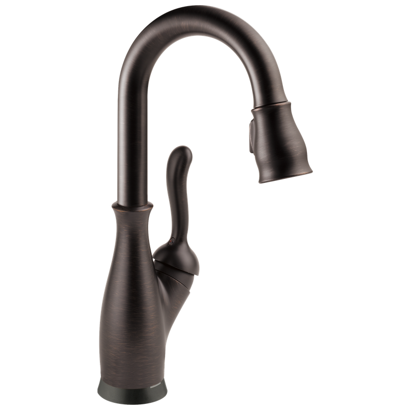 Delta Leland® Single Handle Pull-Down Bar / Prep Faucet with Touch<sub>2</sub>O® Technology