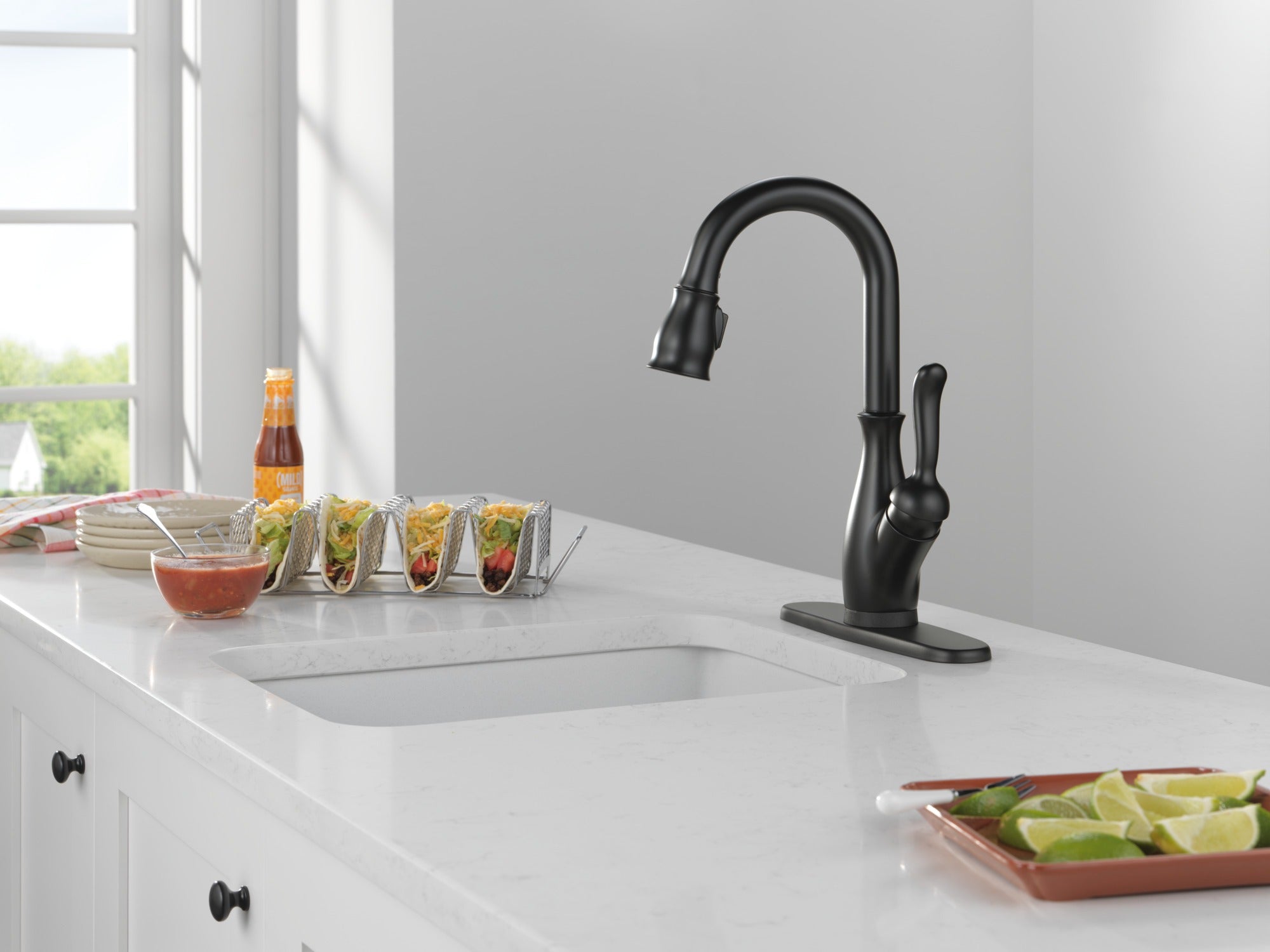 Delta Leland® Touch2O® Bar / Prep Faucet with Touchless Technology