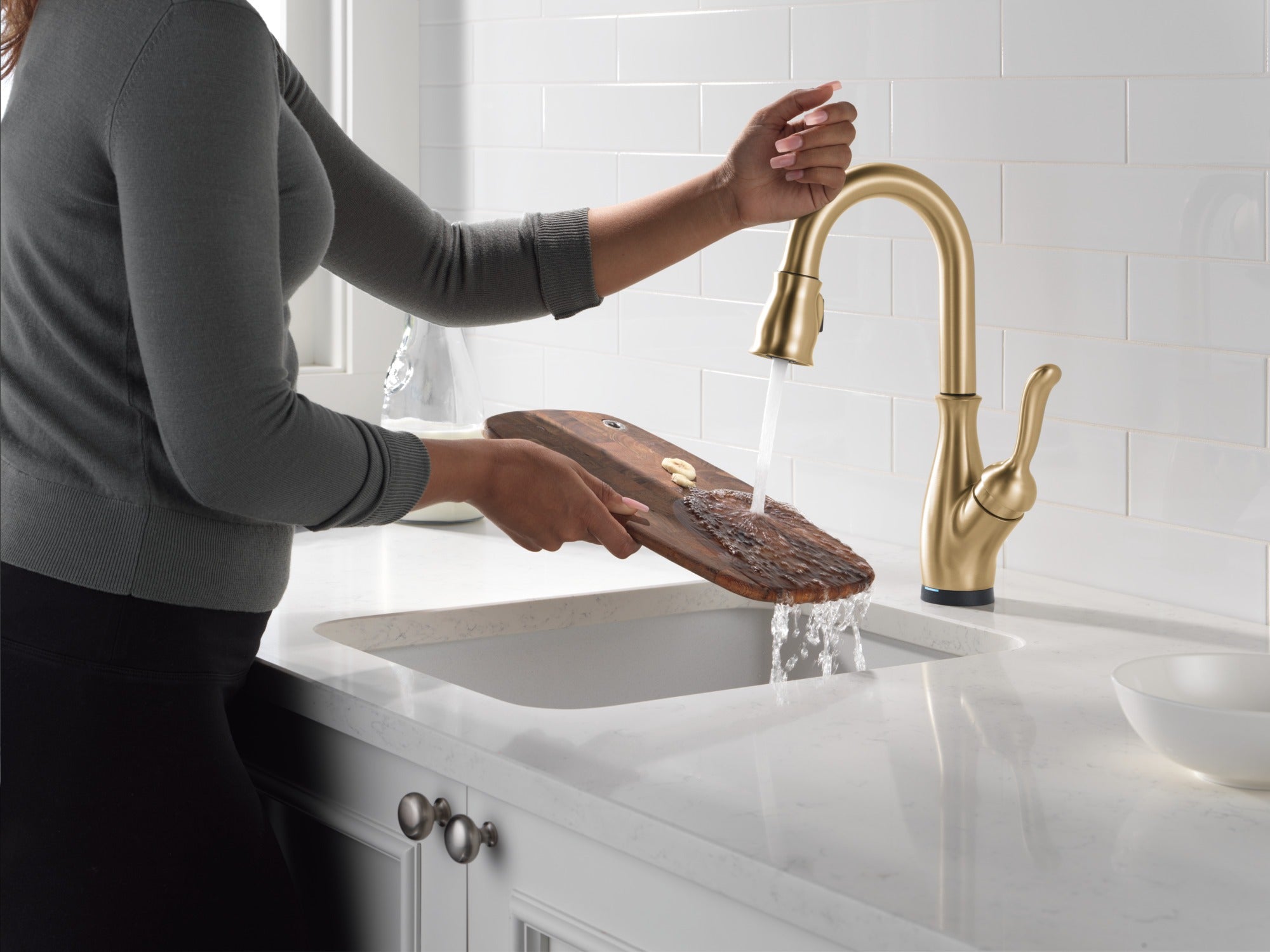 Delta Leland® Touch2O® Bar / Prep Faucet with Touchless Technology
