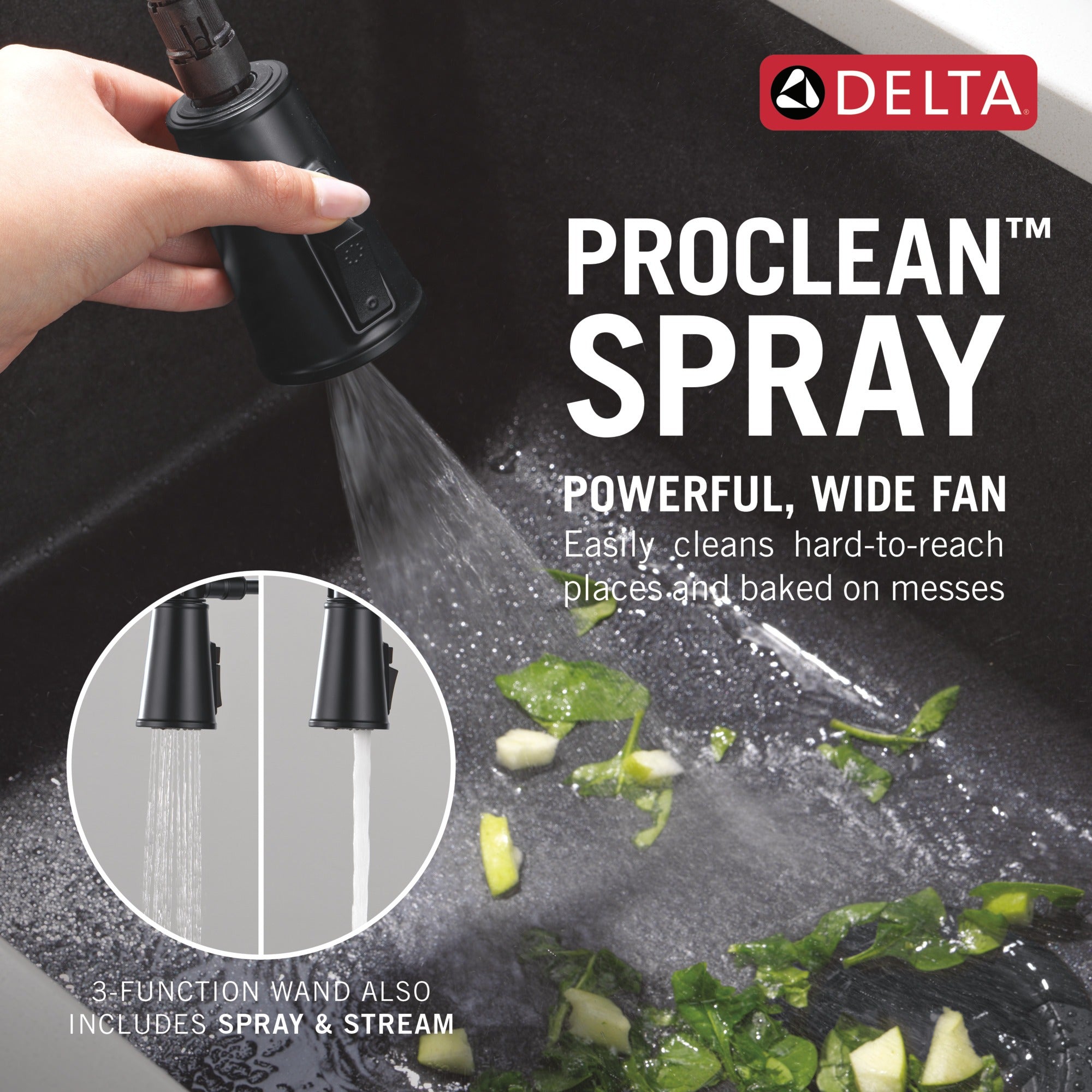 Delta Renaldi™ Touch2O® Technology Kitchen Faucet with Touchless Technology
