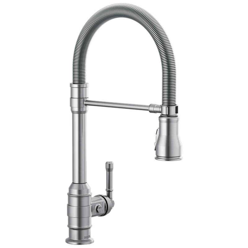Delta Broderick® Single Handle Pull-Down Kitchen Faucet With Spring Spout