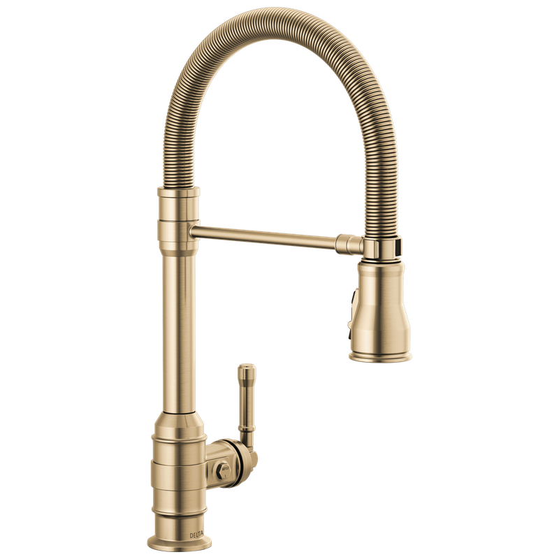 Delta Broderick® Single Handle Pull-Down Kitchen Faucet With Spring Spout