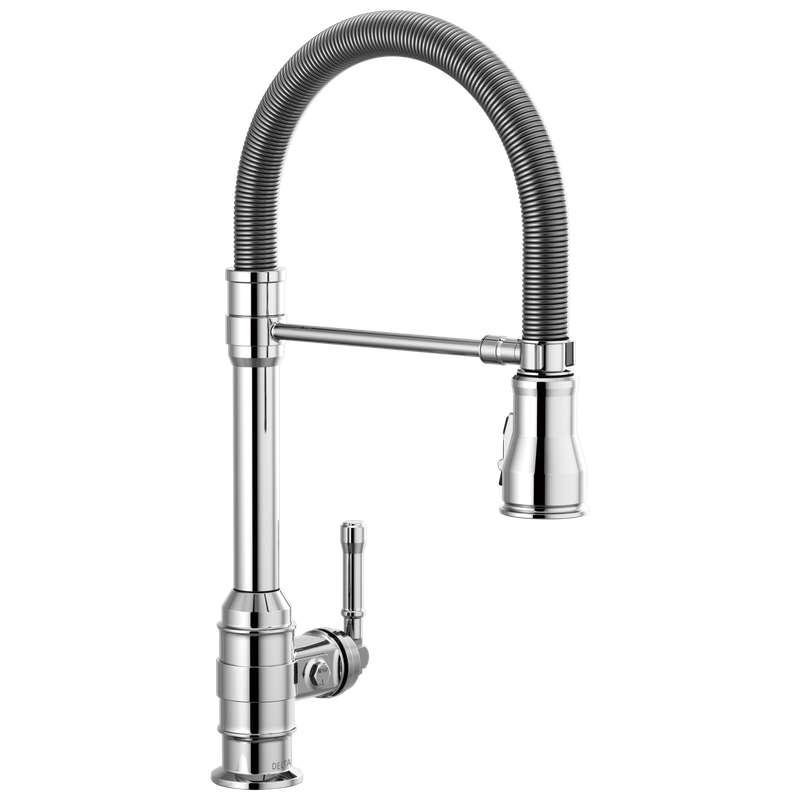 Delta Broderick® Single Handle Pull-Down Kitchen Faucet With Spring Spout