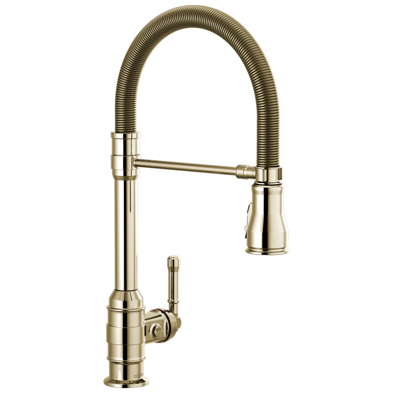 Delta Broderick® Single Handle Pull-Down Kitchen Faucet With Spring Spout
