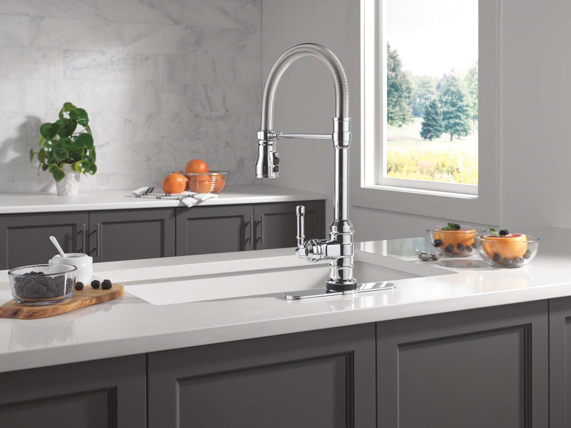 Delta Broderick® Escutcheon - Pulldown