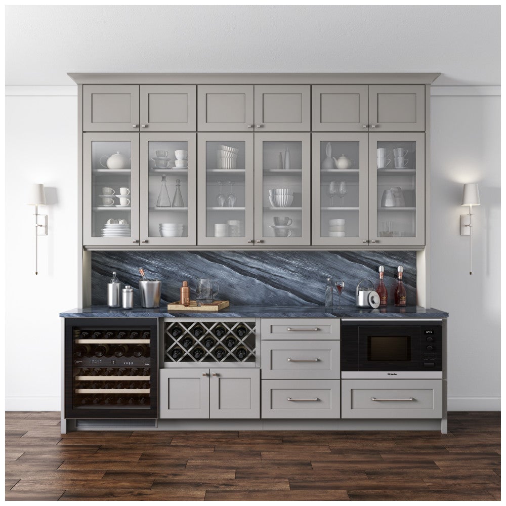 Hardware Resources 96 mm Center-to-Center Satin Nickel Square Marlo Cabinet Pull