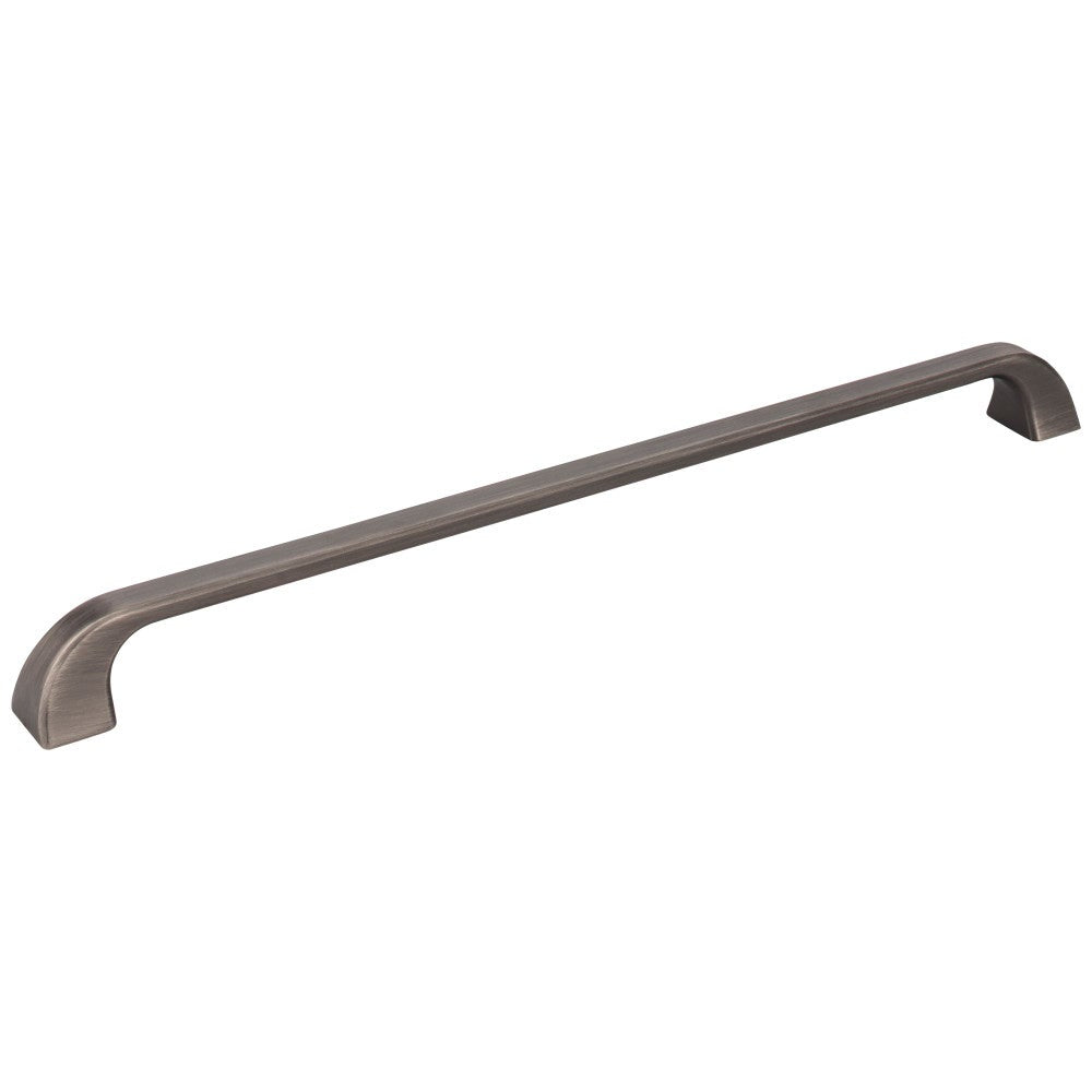 Hardware Resources 96 mm Center-to-Center Satin Nickel Square Marlo Cabinet Pull