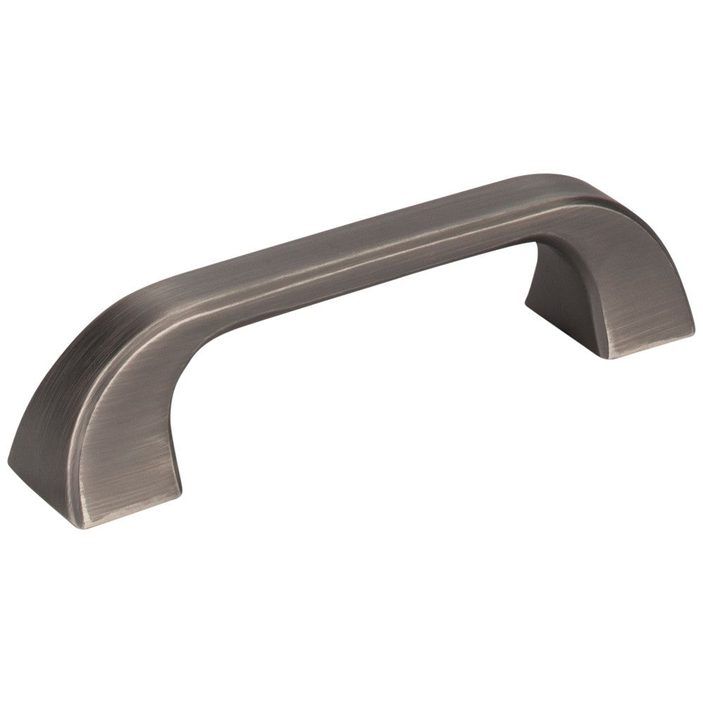 Hardware Resources 96 mm Center-to-Center Satin Nickel Square Marlo Cabinet Pull