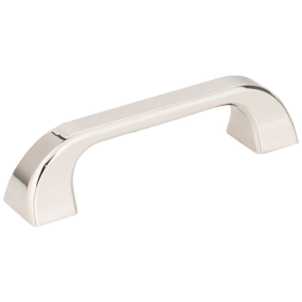 Hardware Resources 96 mm Center-to-Center Satin Nickel Square Marlo Cabinet Pull