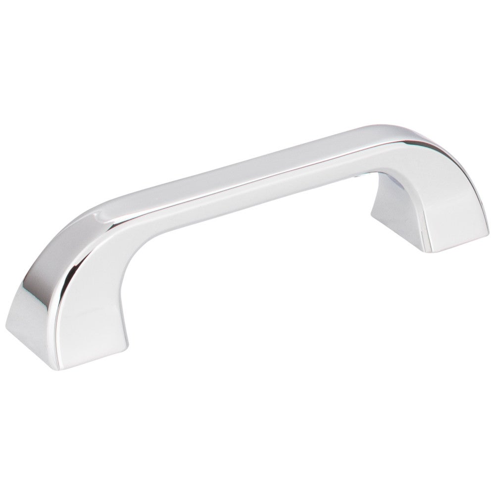 Hardware Resources 96 mm Center-to-Center Satin Nickel Square Marlo Cabinet Pull