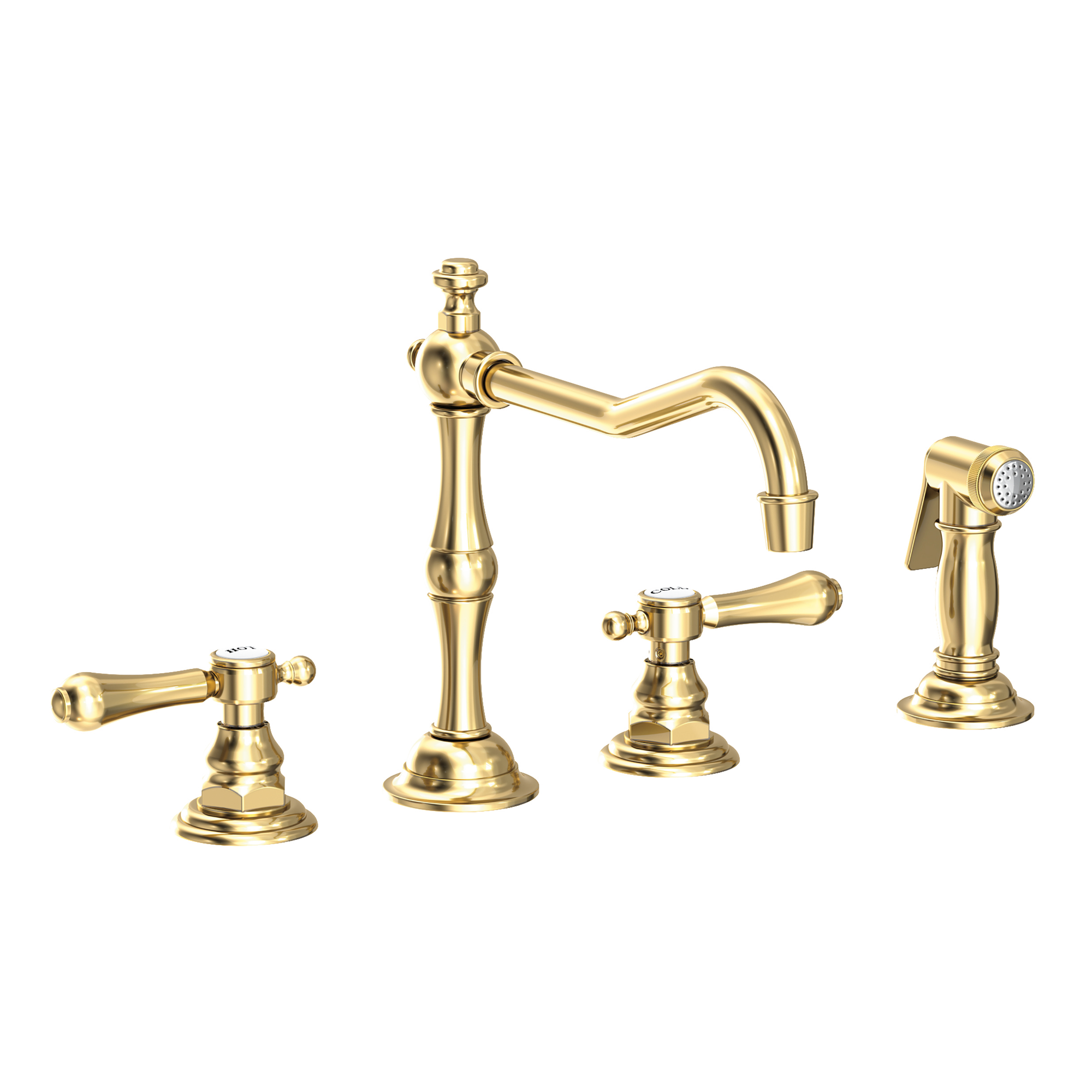 Newport Brass Chesterfield® Kitchen Faucet with Side Spray