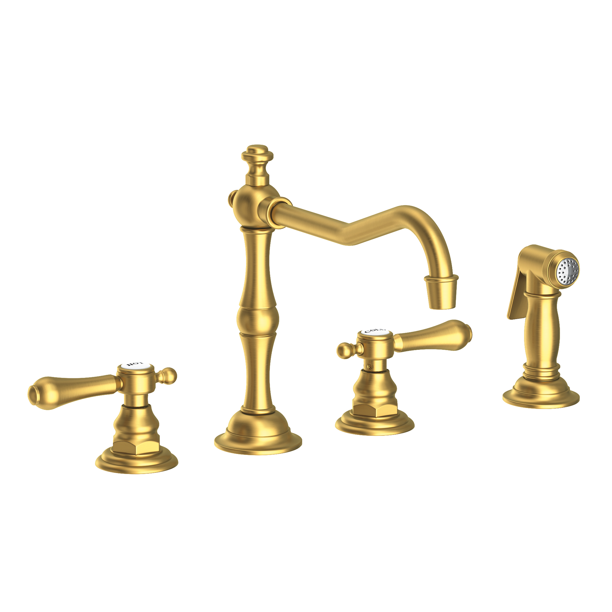 Newport Brass Chesterfield® Kitchen Faucet with Side Spray