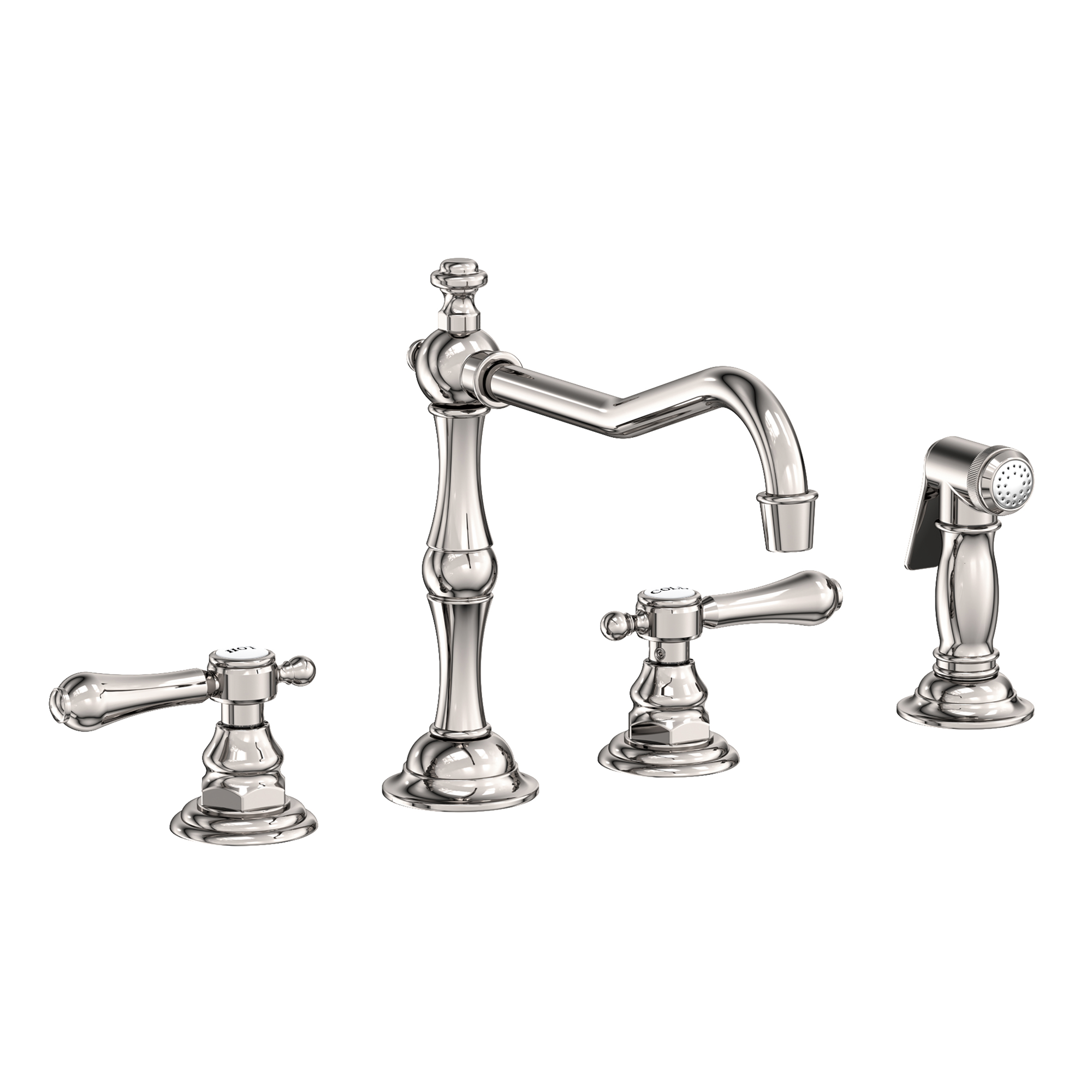 Newport Brass Chesterfield® Kitchen Faucet with Side Spray