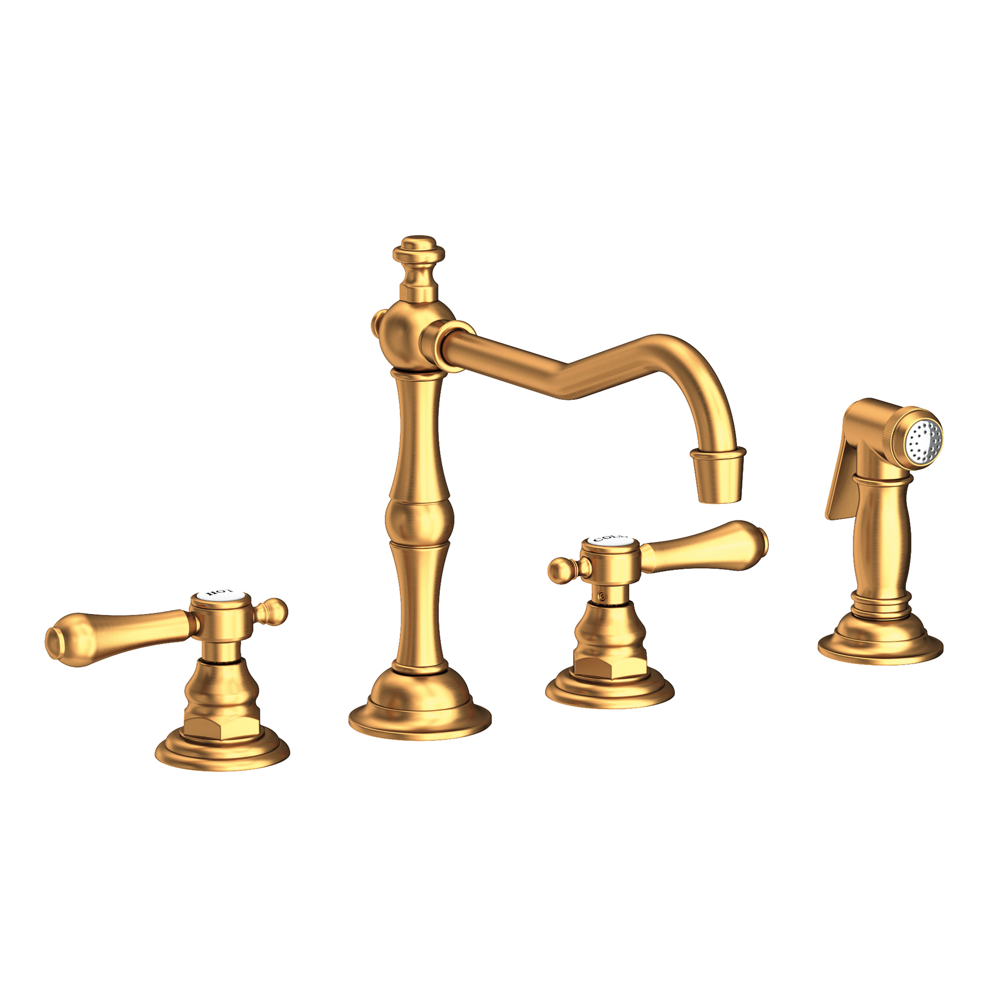 Newport Brass Chesterfield® Kitchen Faucet with Side Spray