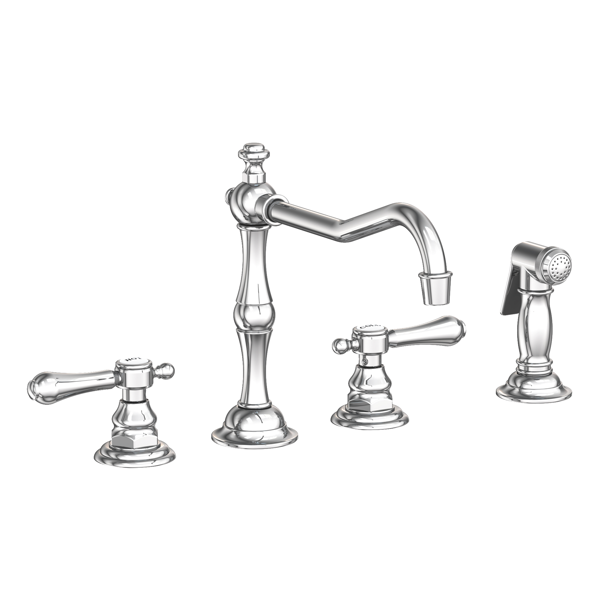 Newport Brass Chesterfield® Kitchen Faucet with Side Spray