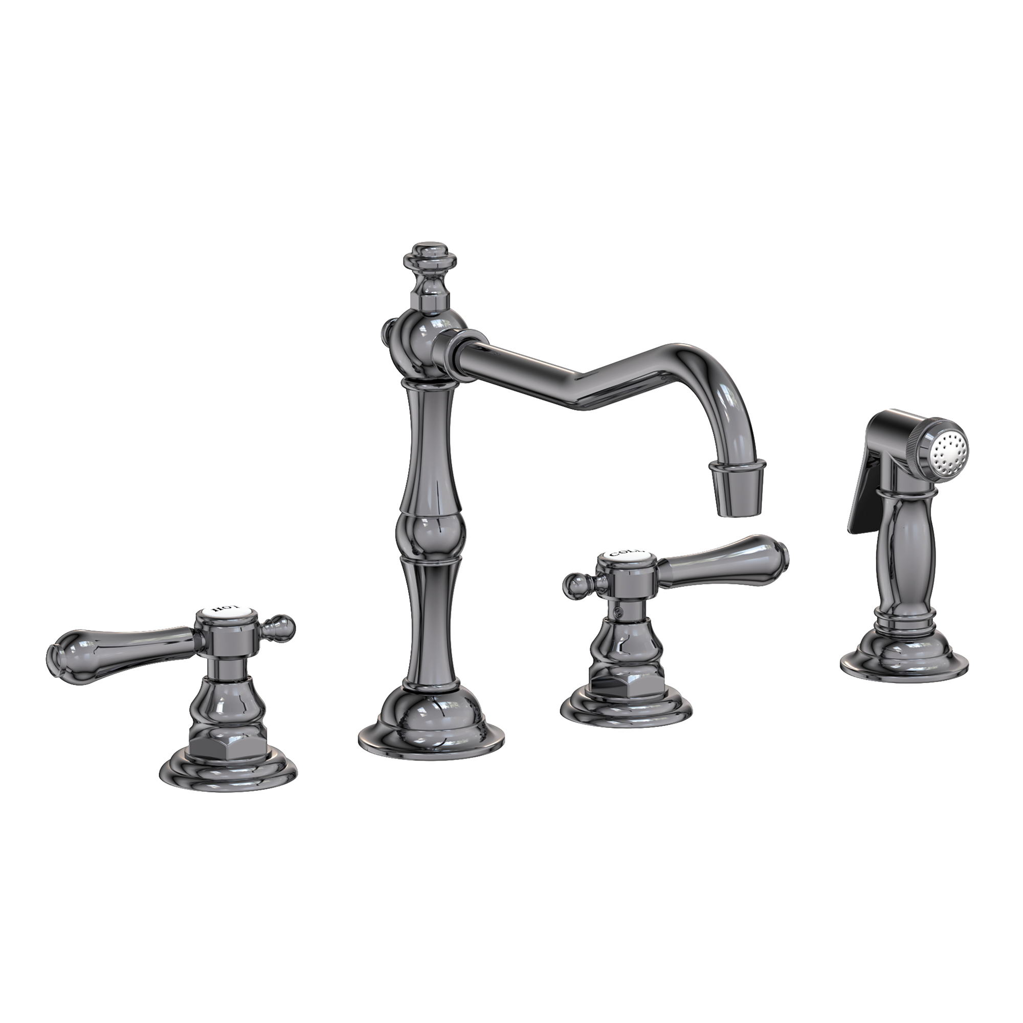 Newport Brass Chesterfield® Kitchen Faucet with Side Spray