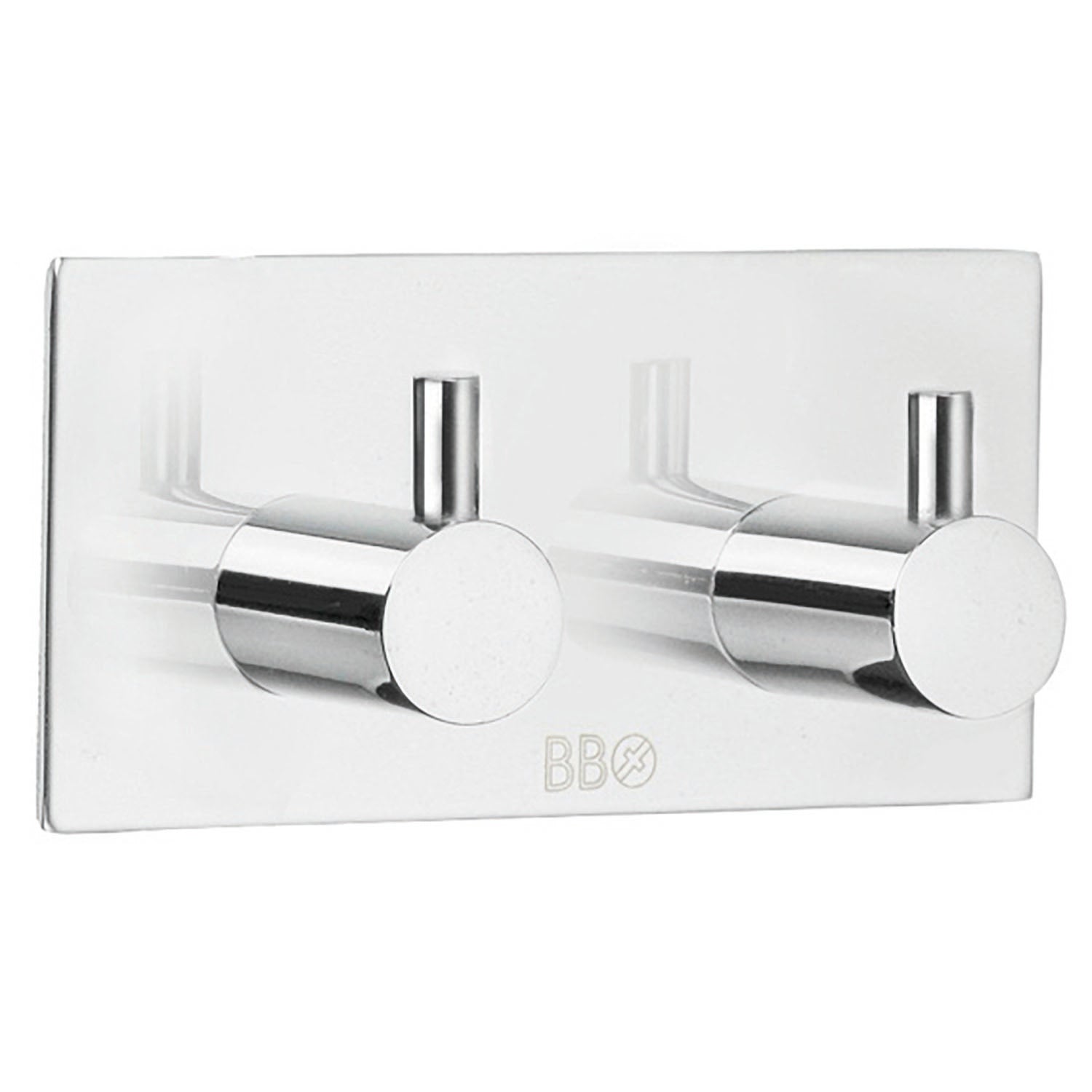 BESLAGSBODEN - Design Double Towel hook, Self-adhesive