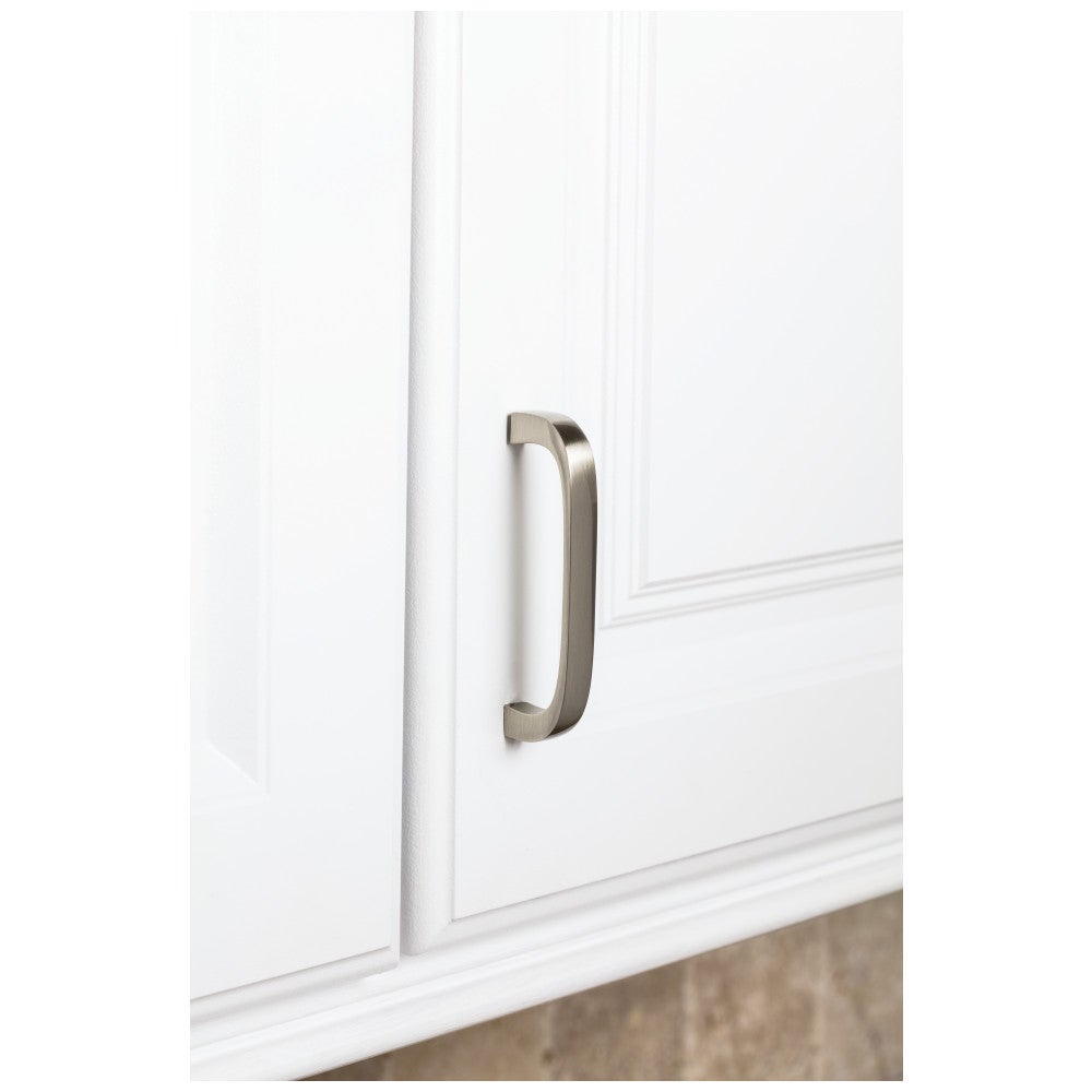 Hardware Resources 3" Center-to-Center Satin Nickel Square Slade Cabinet Pull