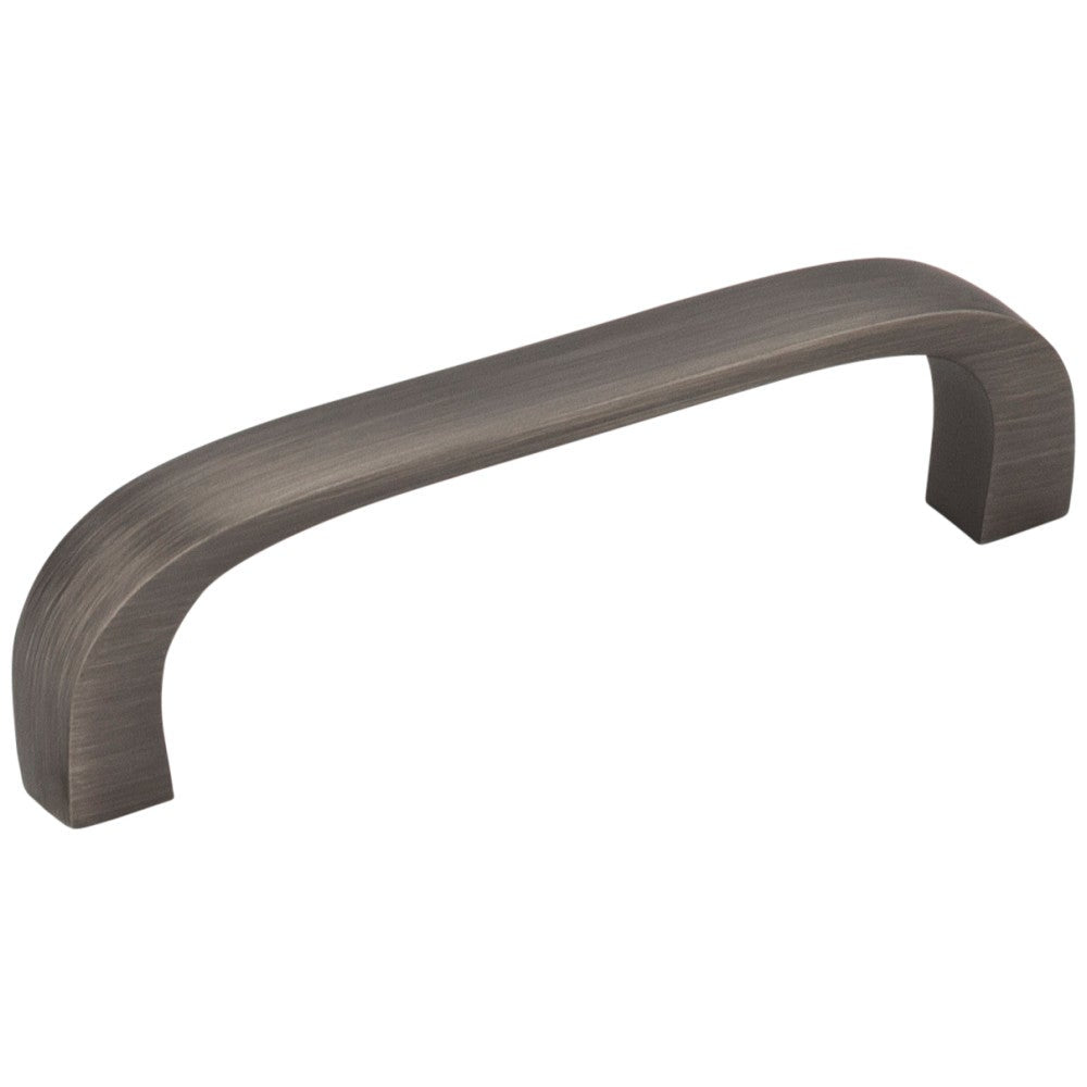 Hardware Resources 3" Center-to-Center Satin Nickel Square Slade Cabinet Pull