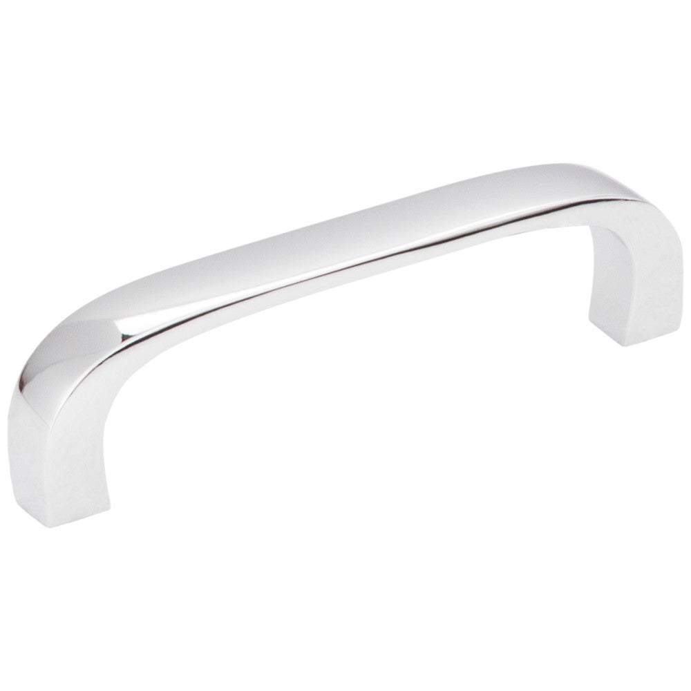 Hardware Resources 3" Center-to-Center Satin Nickel Square Slade Cabinet Pull