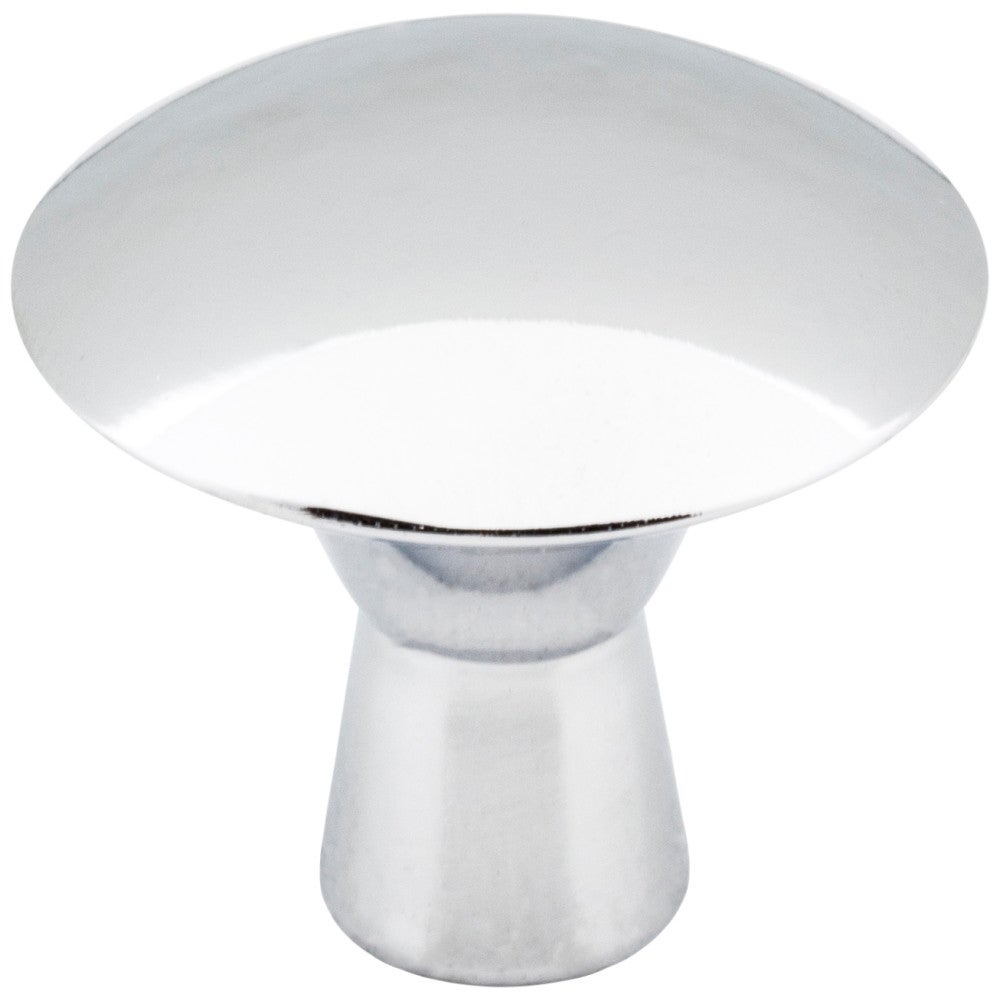 Hardware Resources 1-1/16" Diameter Satin Nickel Zachary Cabinet Mushroom Knob
