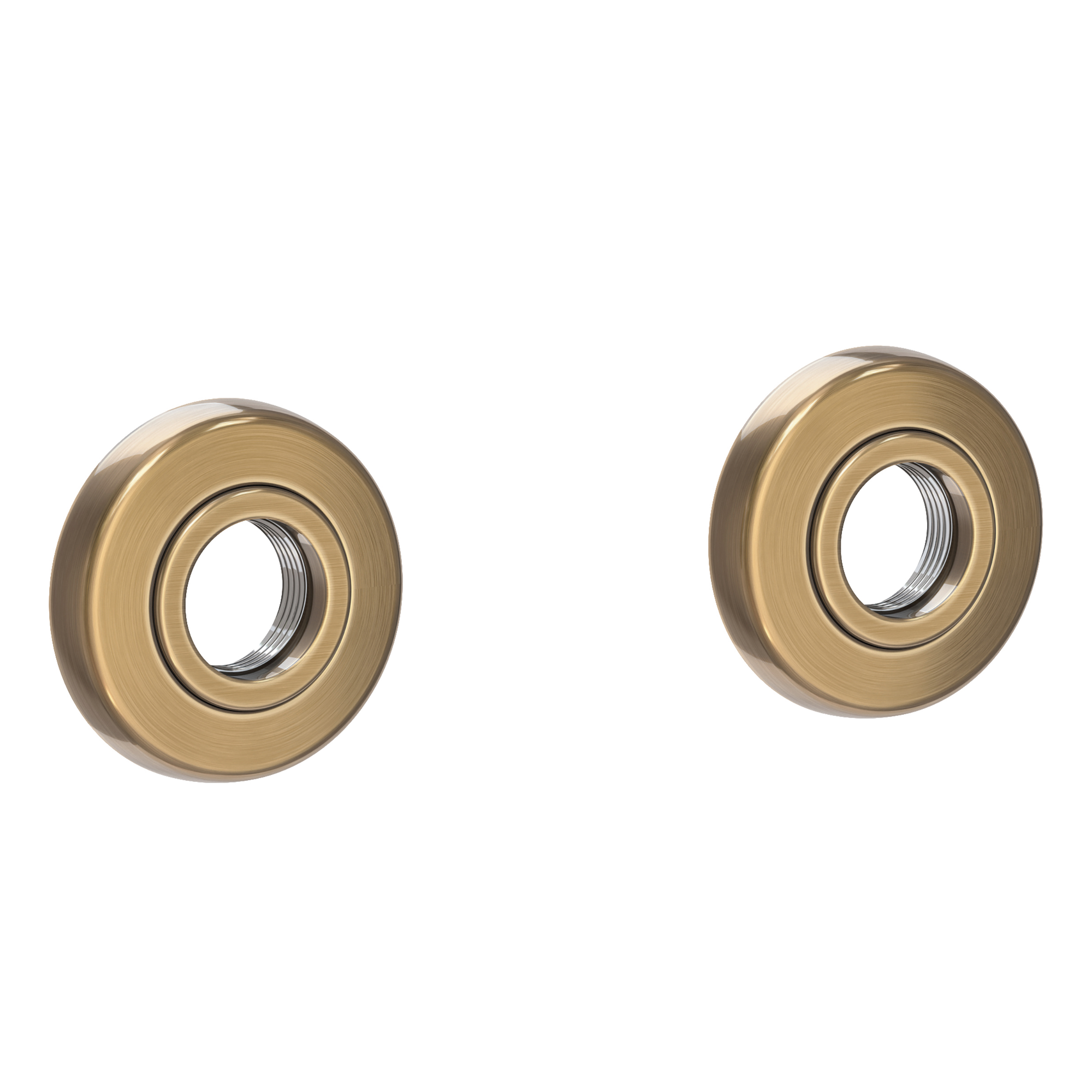 Newport Brass East Linear® Grab Bar Decorative Rings & Mounting Kit