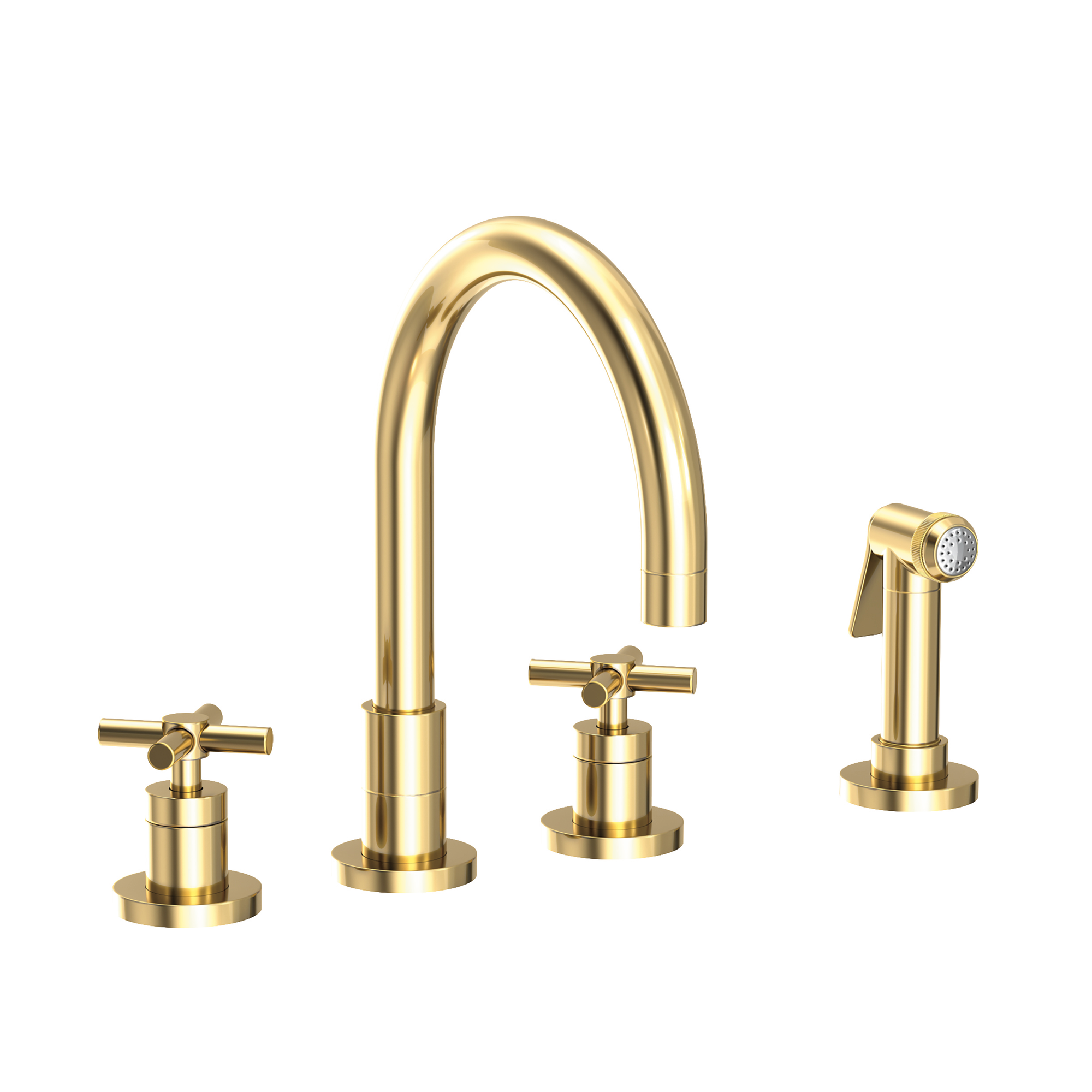 Newport Brass East Linear® Kitchen Faucet with Side Spray – GS Design ...