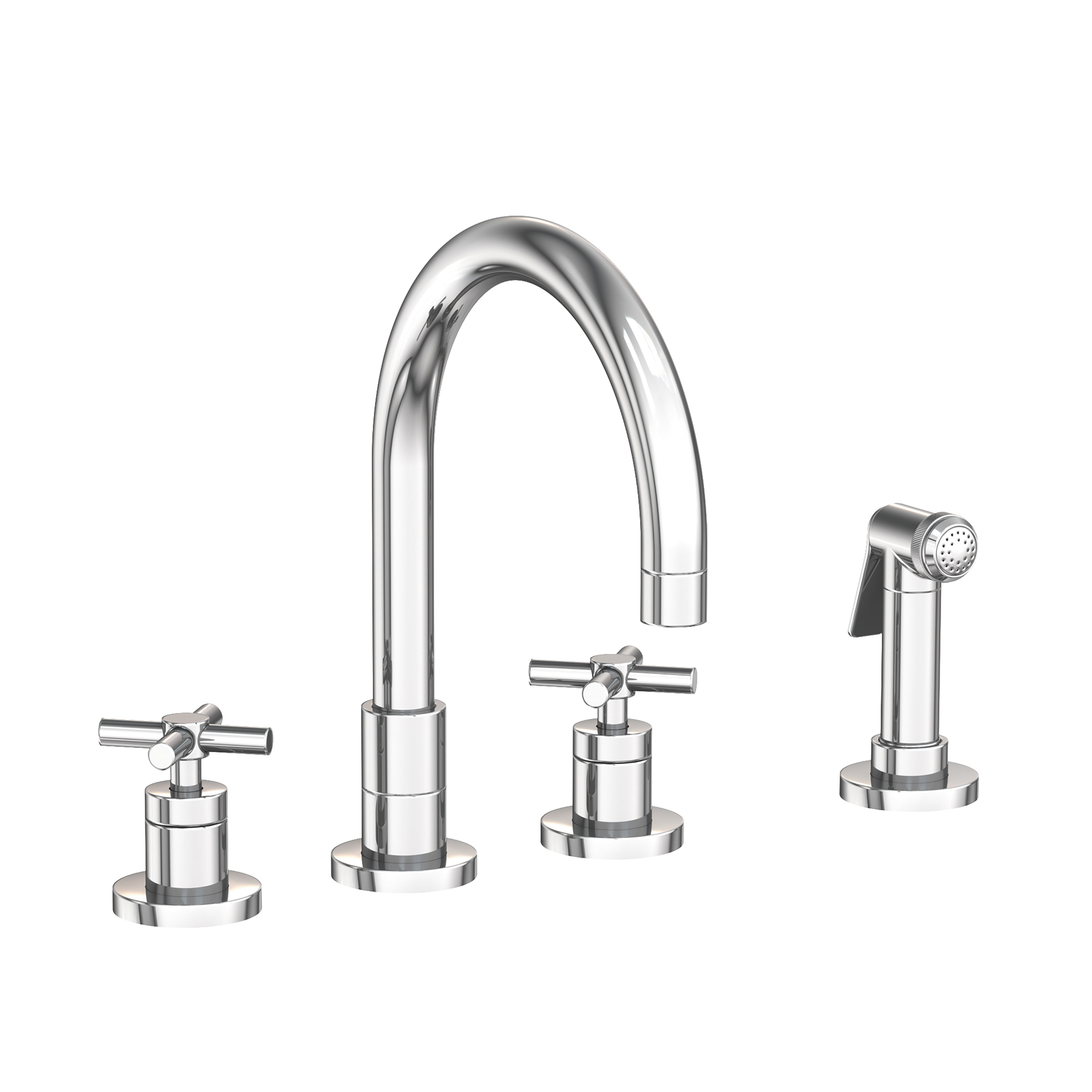 Newport Brass East Linear® Kitchen Faucet with Side Spray