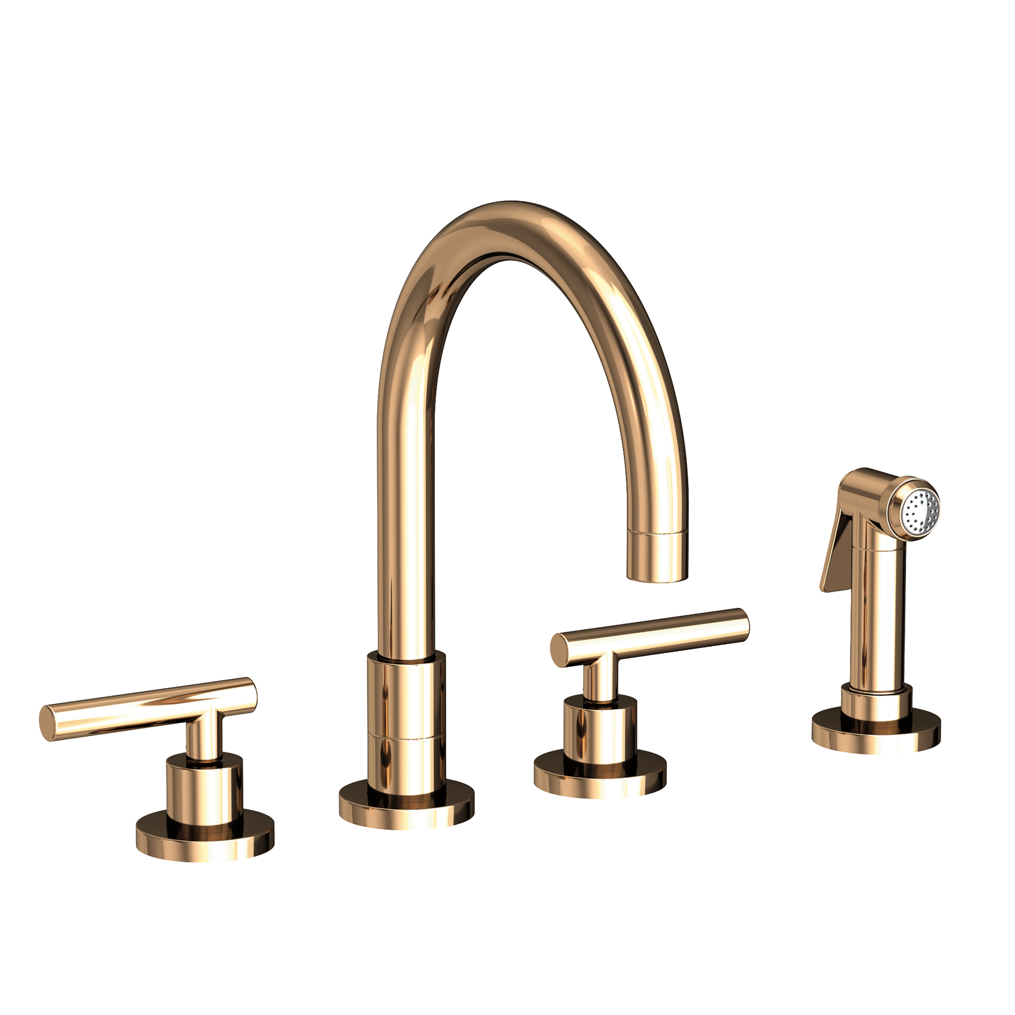 Newport Brass East Linear® Kitchen Faucet with Side Spray
