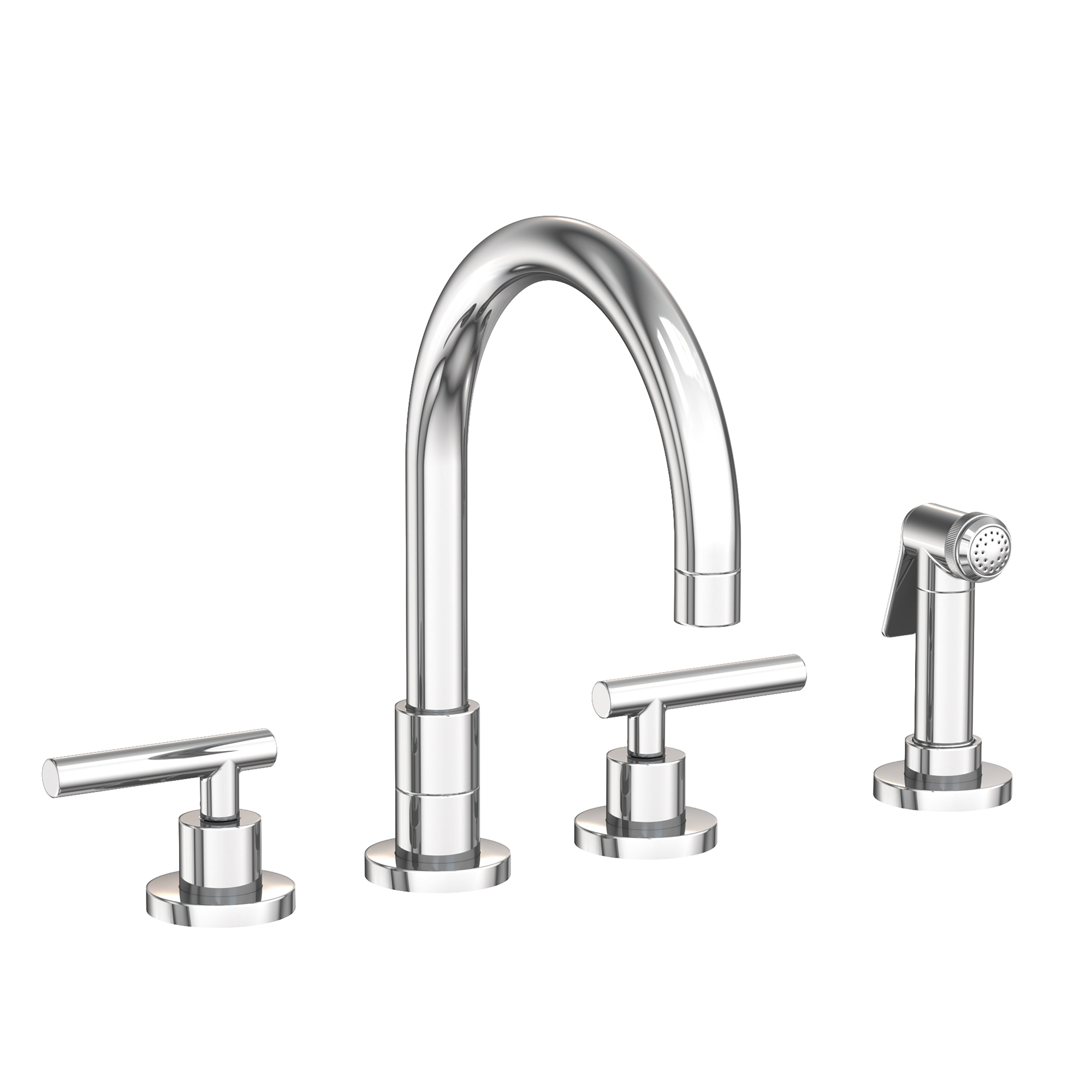 Newport Brass East Linear® Kitchen Faucet with Side Spray